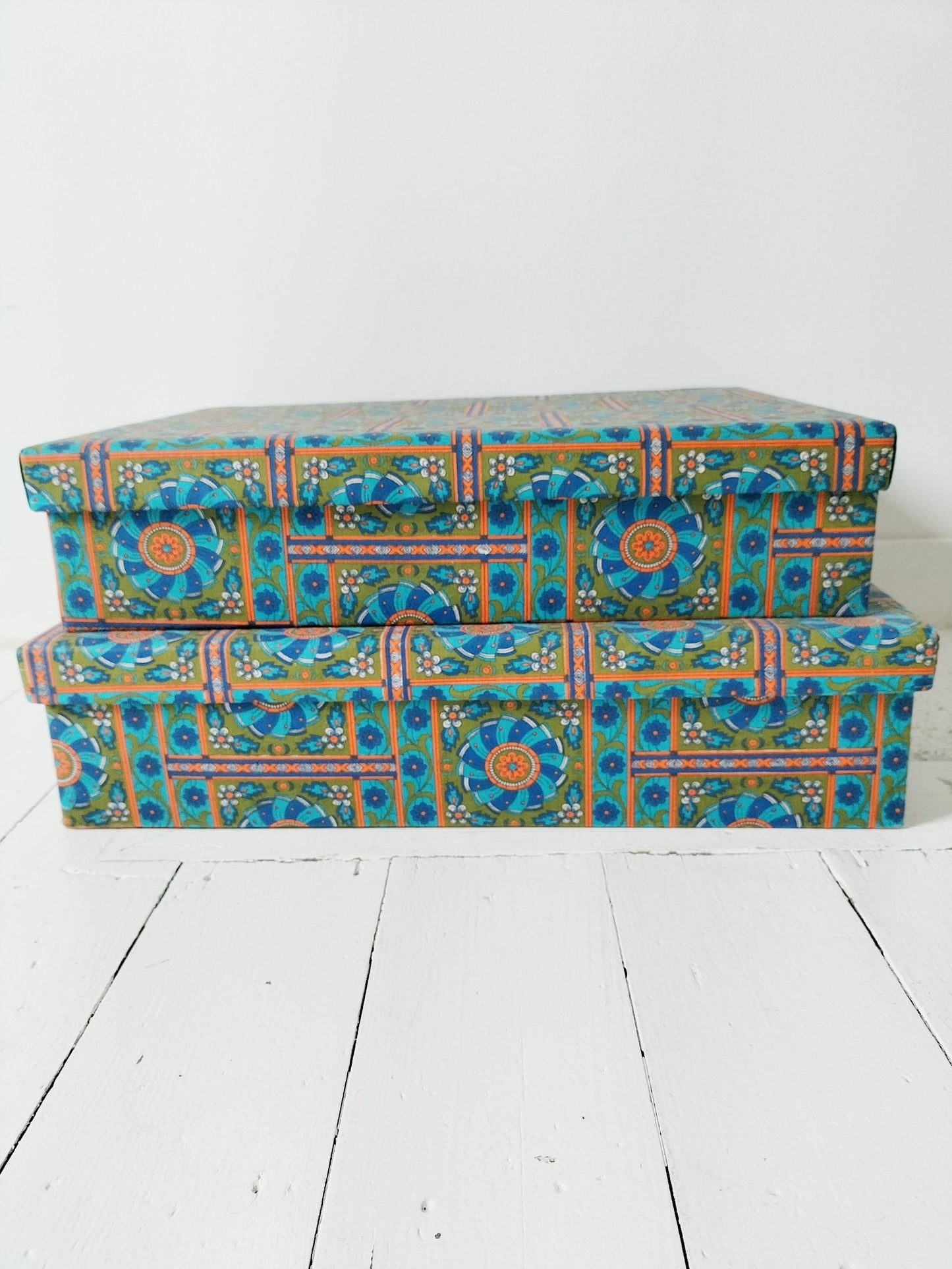 Grande boîte carton et tissu au choix