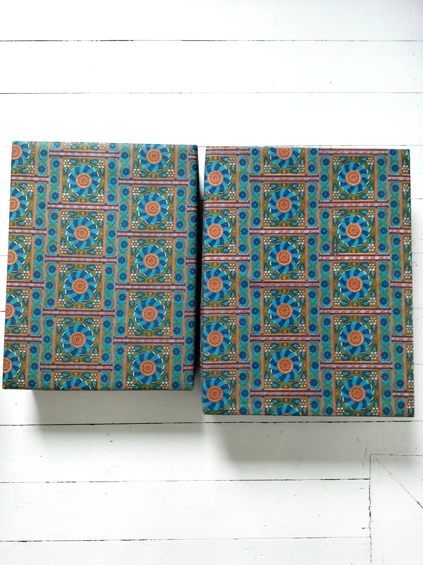Grande boîte carton et tissu au choix