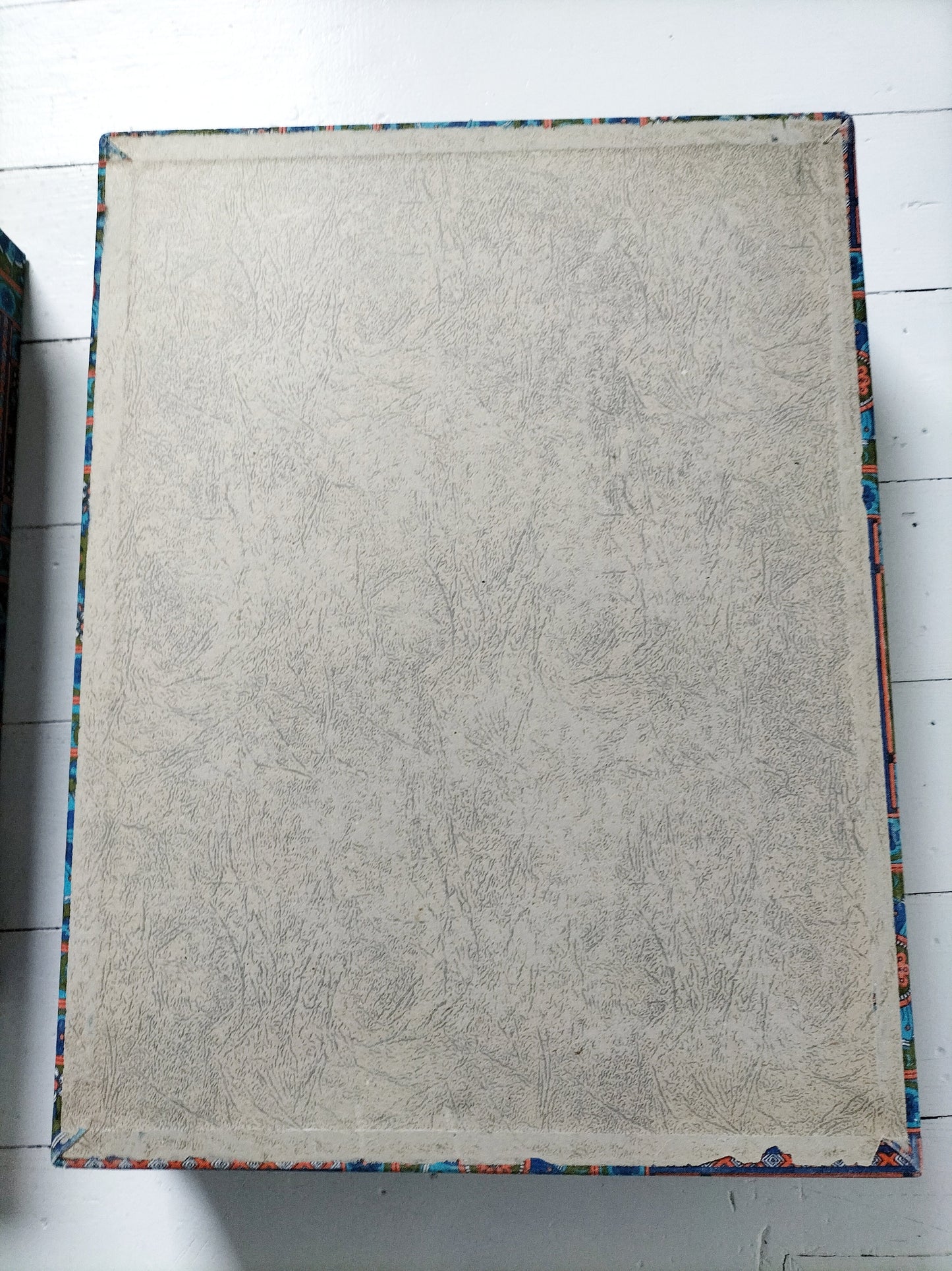 Grande boîte carton et tissu au choix