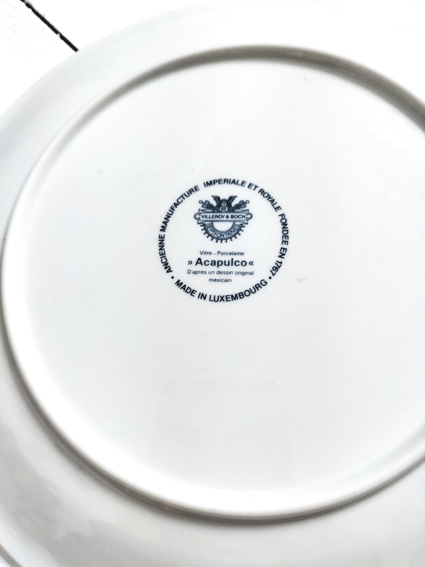 Duo d'assiettes à dessert 20cm Villeroy et Boch Acapulco RÉSERVÉES Pascaline