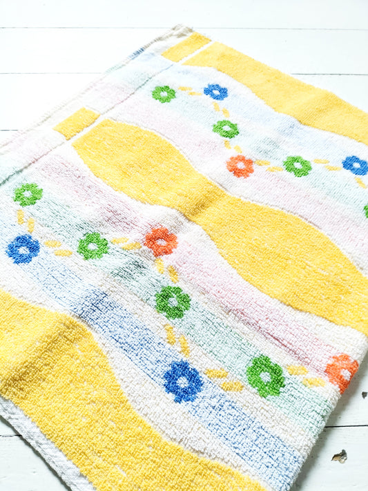 Serviette de bain vintage