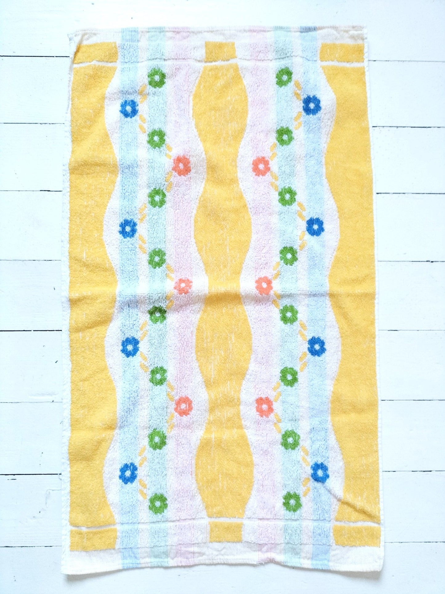 Serviette de bain vintage