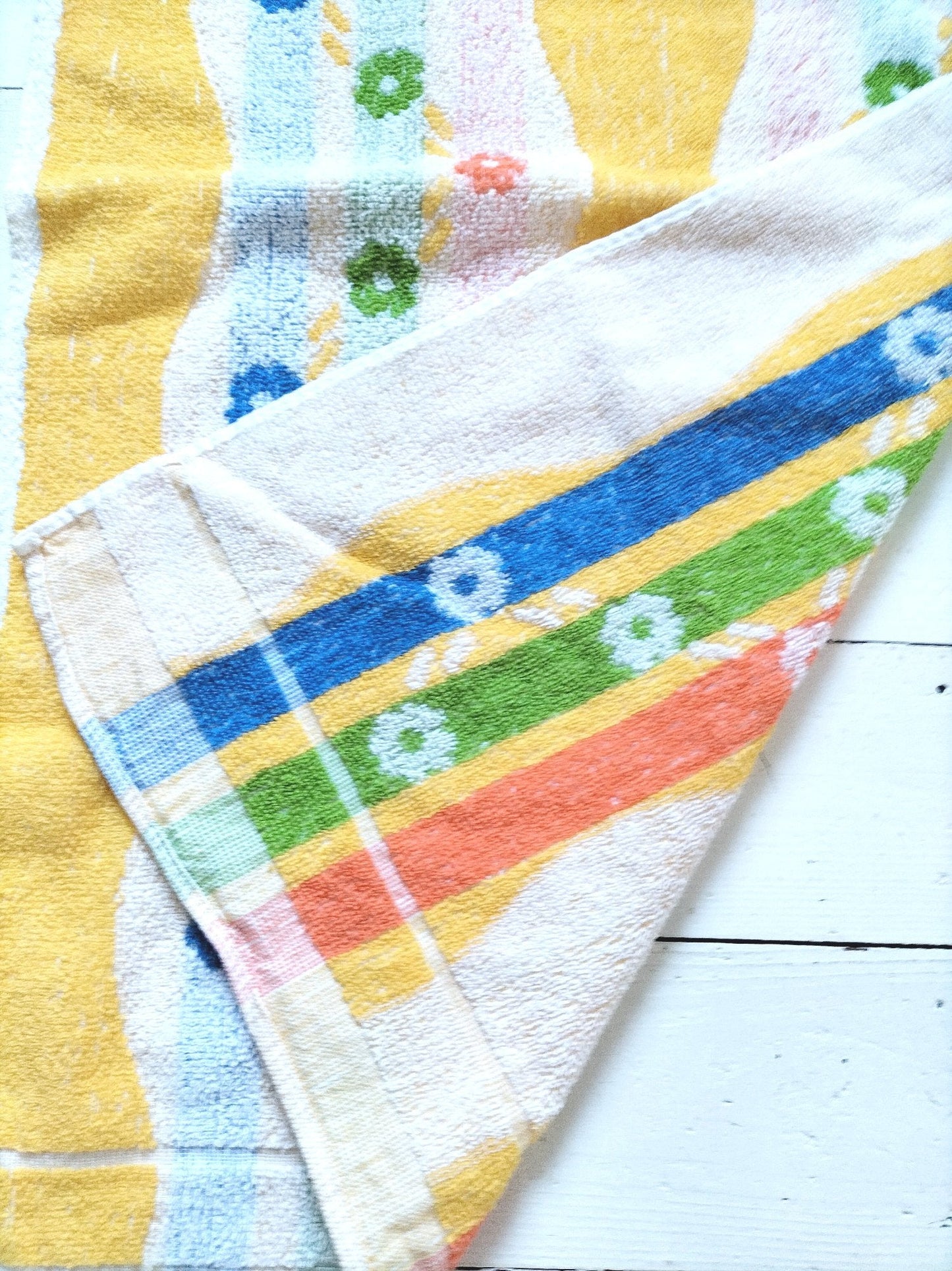 Serviette de bain vintage