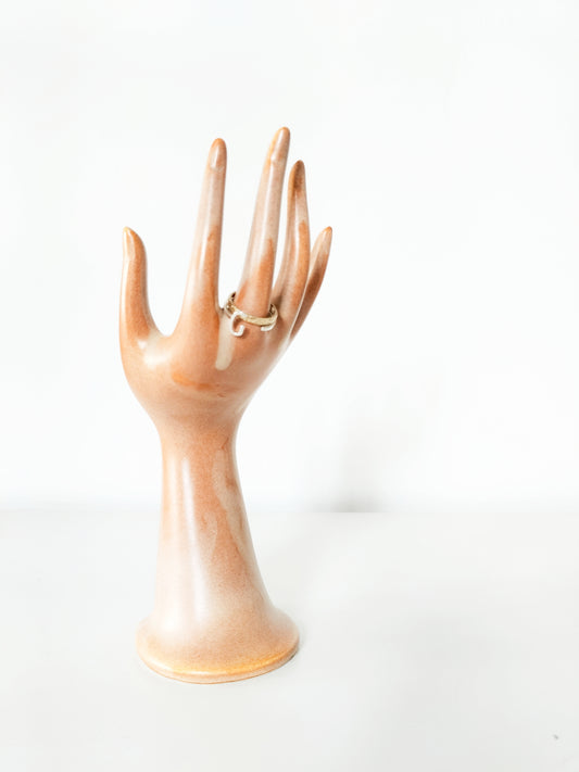 Soliflore baguier main en céramique JMR