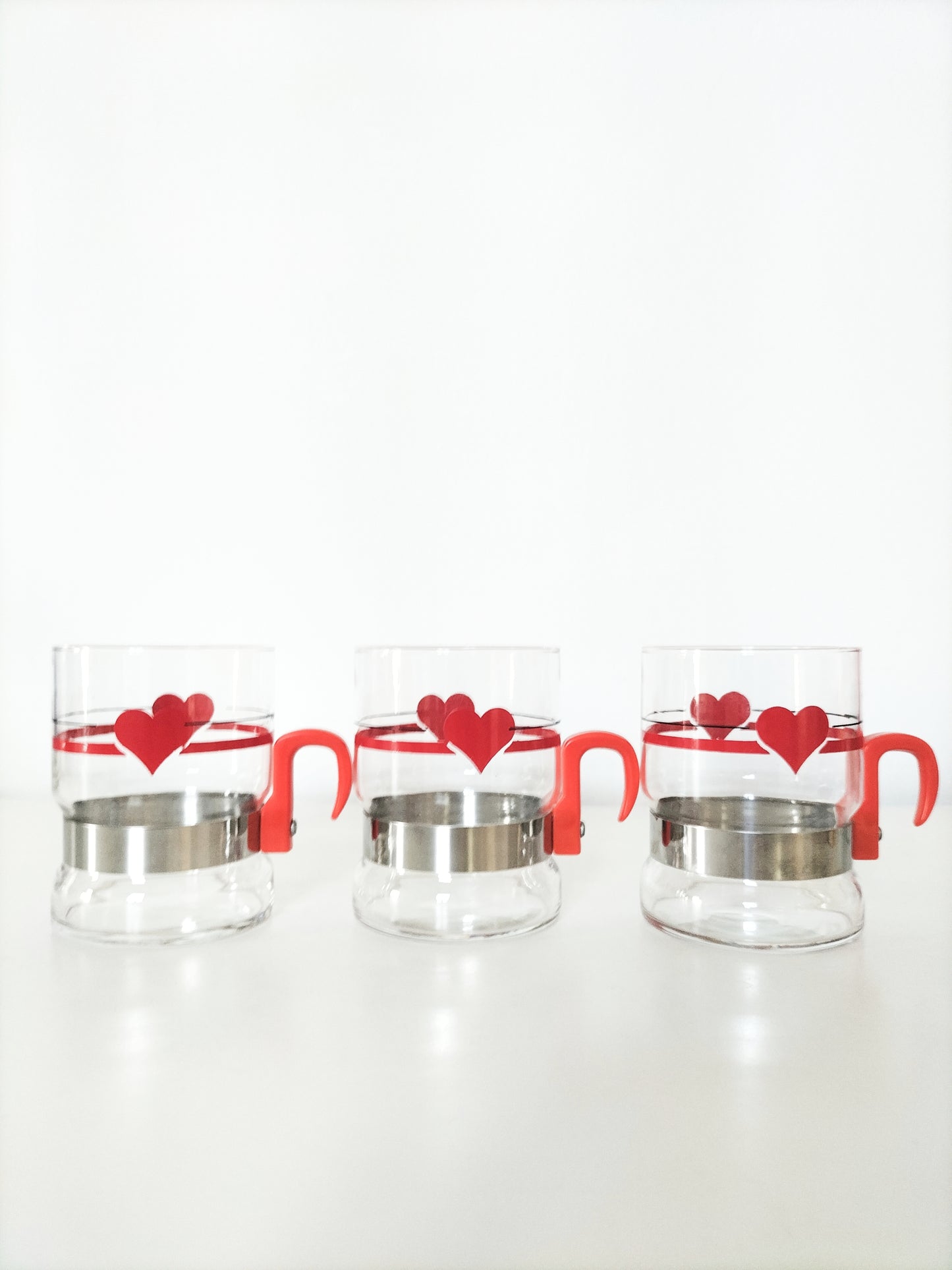 Set 3 tasses coeurs
