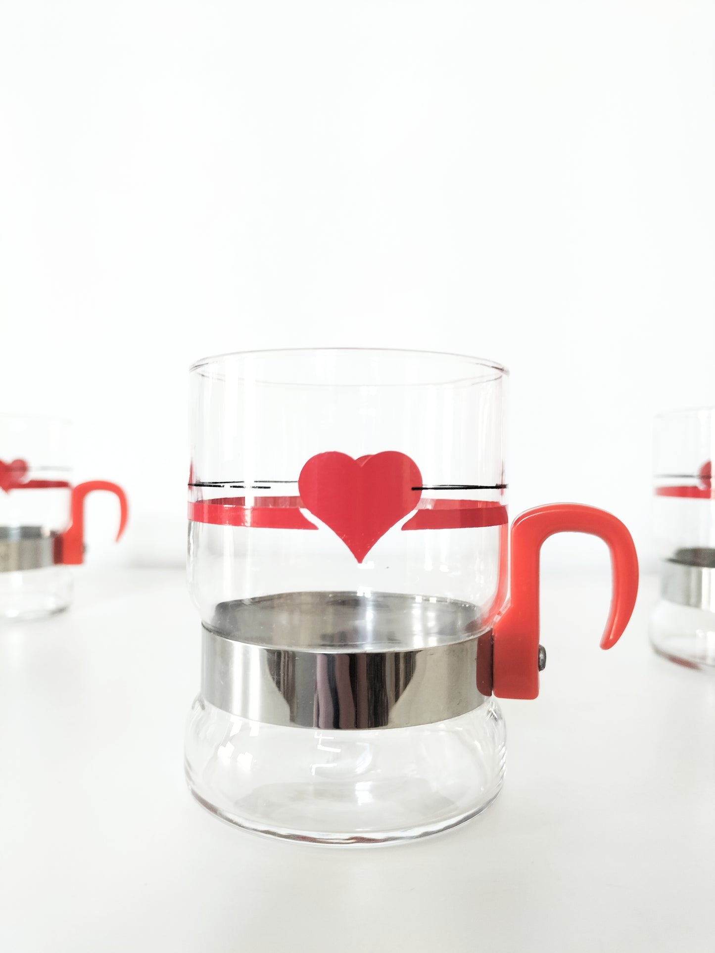 Set 3 tasses coeurs