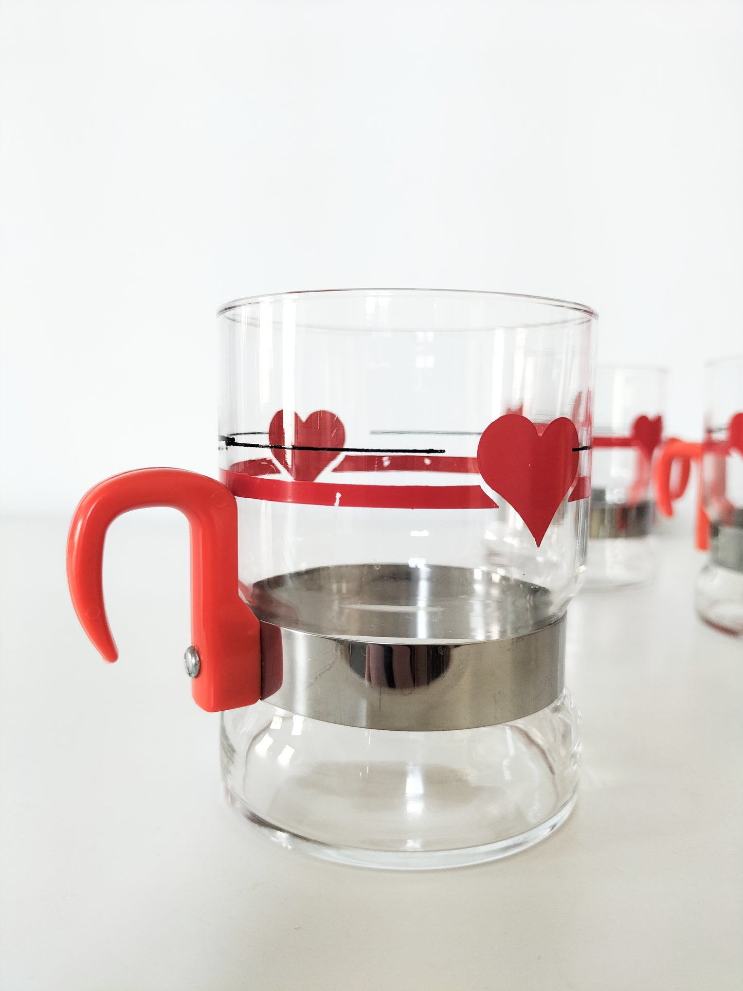 Set 3 tasses coeurs