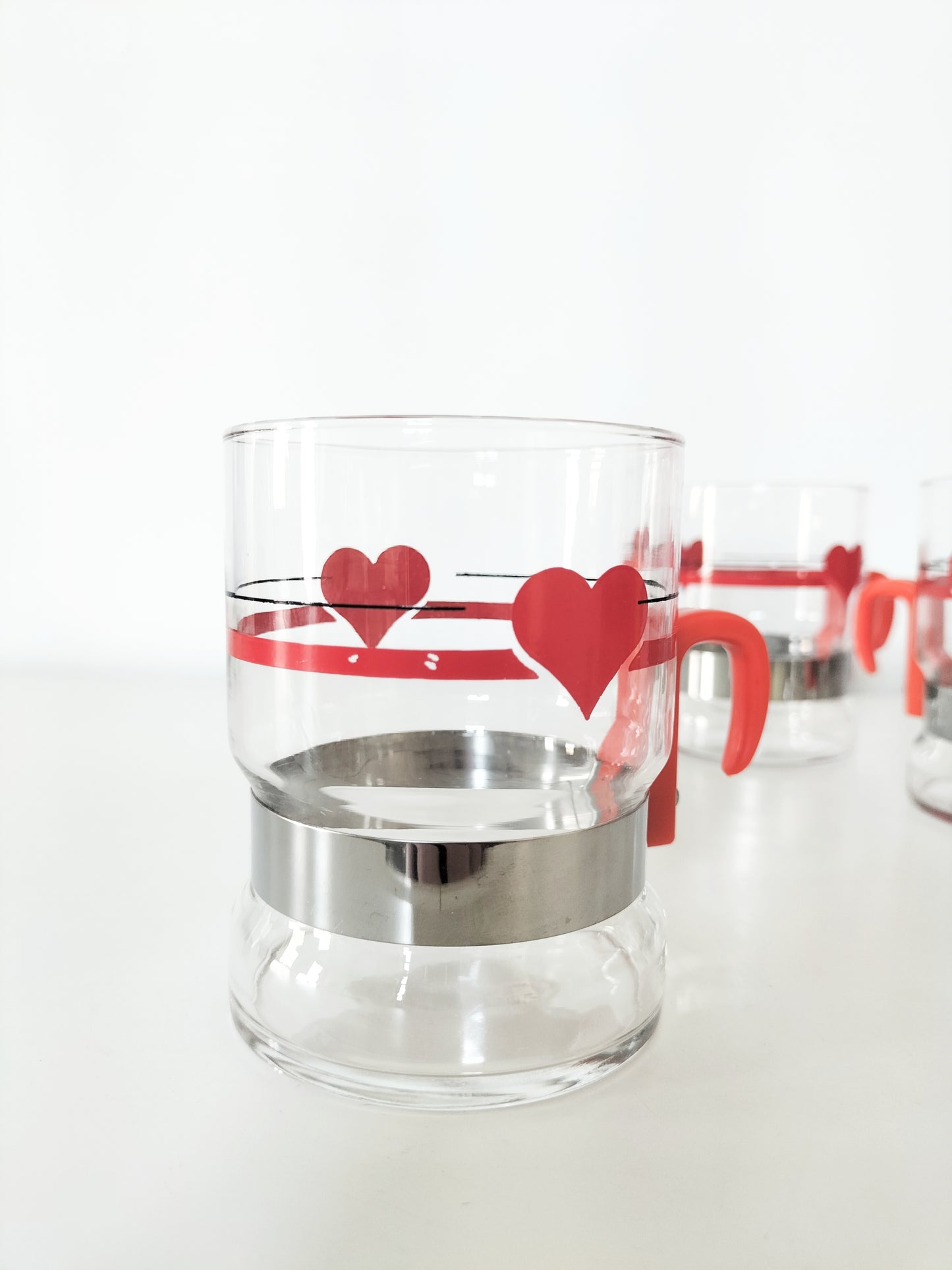 Set 3 tasses coeurs