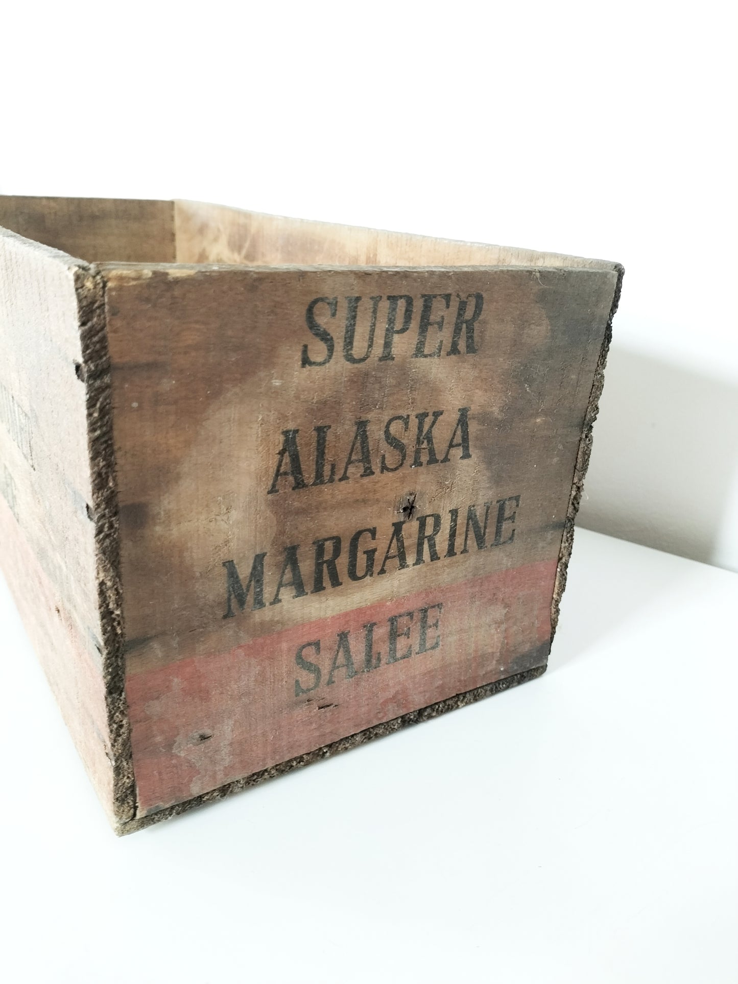 Caisse en bois vintage
