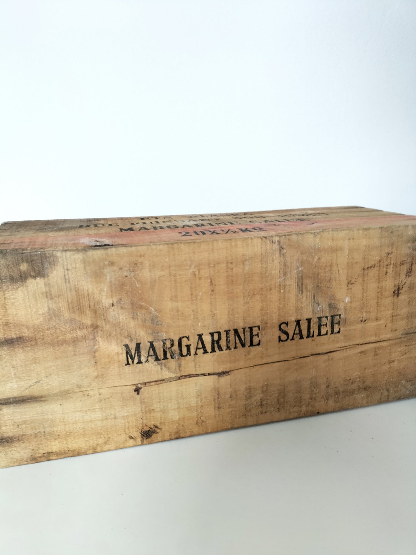 Caisse en bois vintage