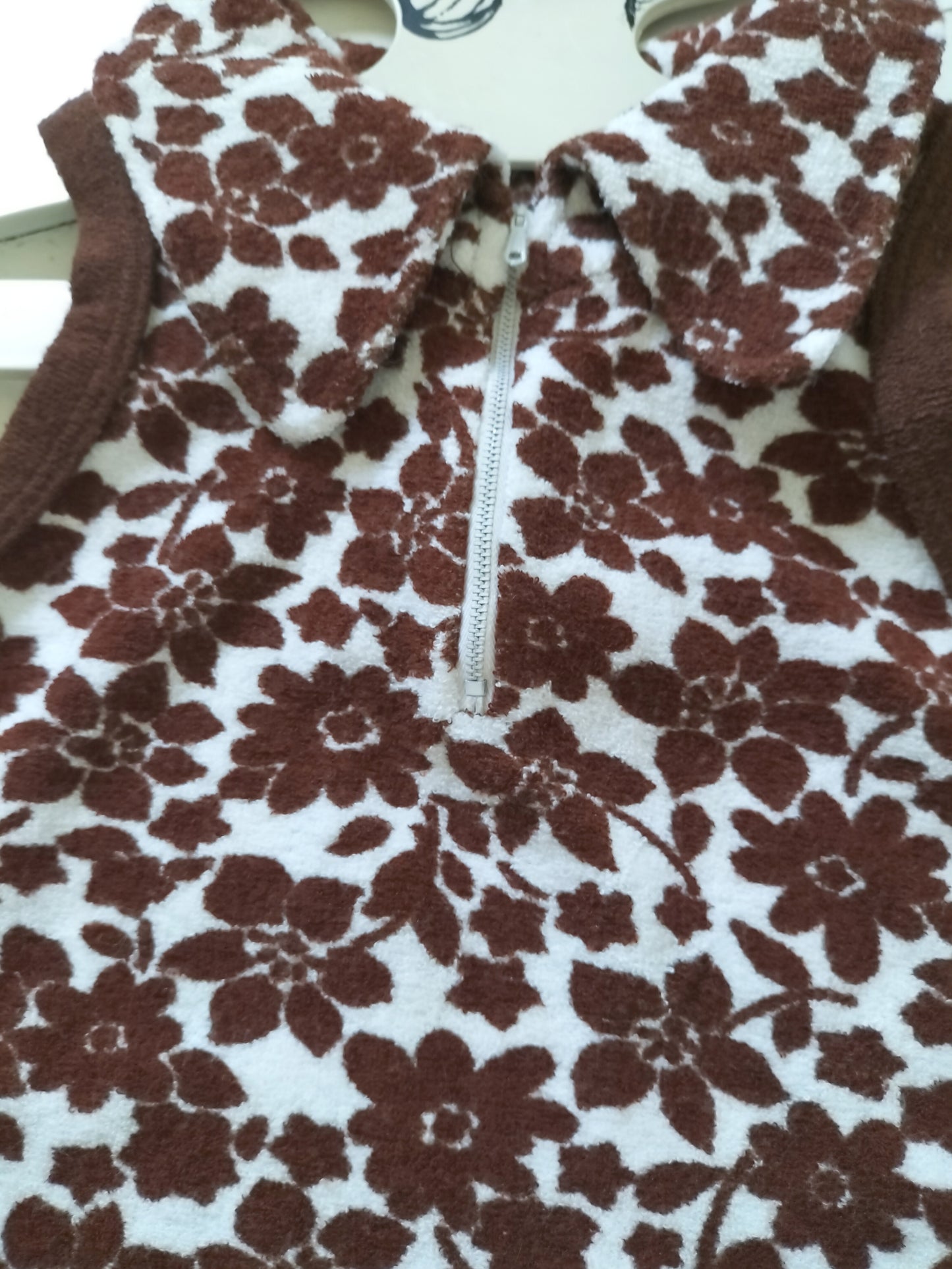 Robe en éponge vintage
