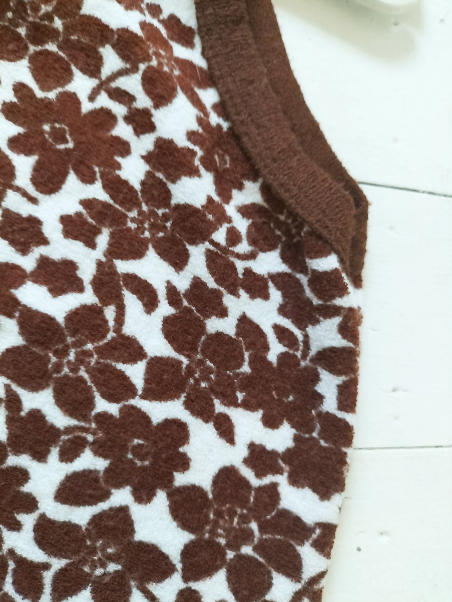 Robe en éponge vintage