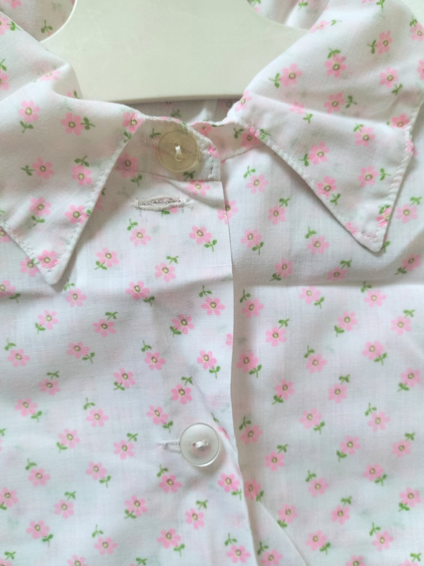 Chemisier blouse handmade vintage 34 à 38