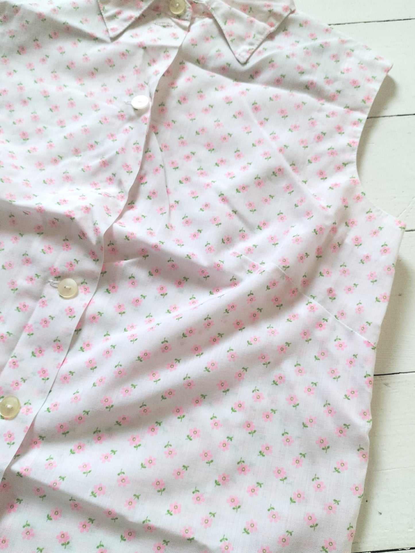 Chemisier blouse handmade vintage 34 à 38