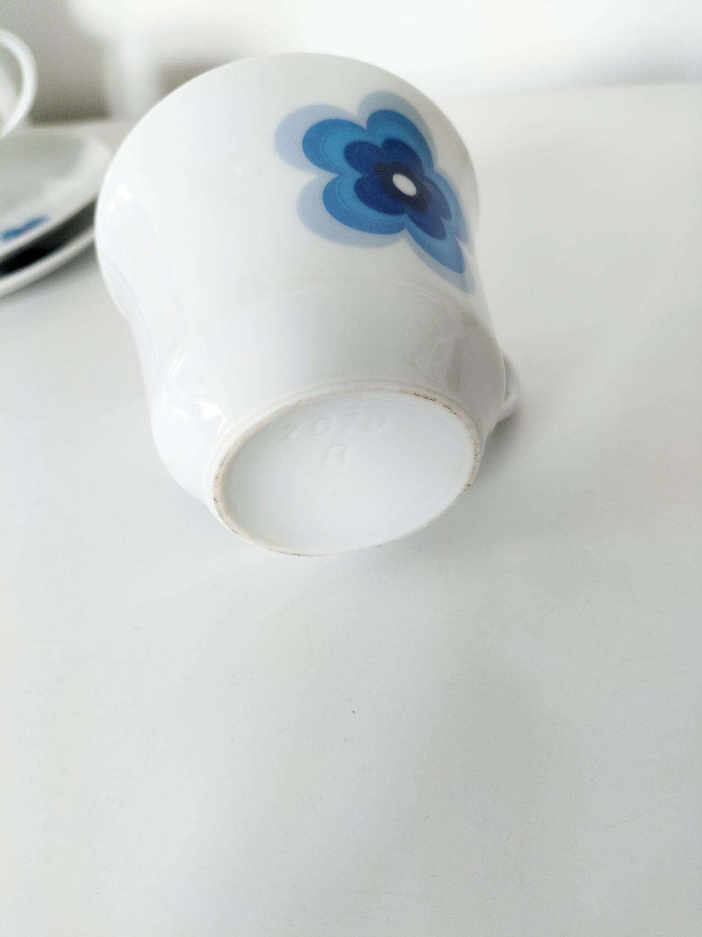 Duo de tasses à café et sous-tasses