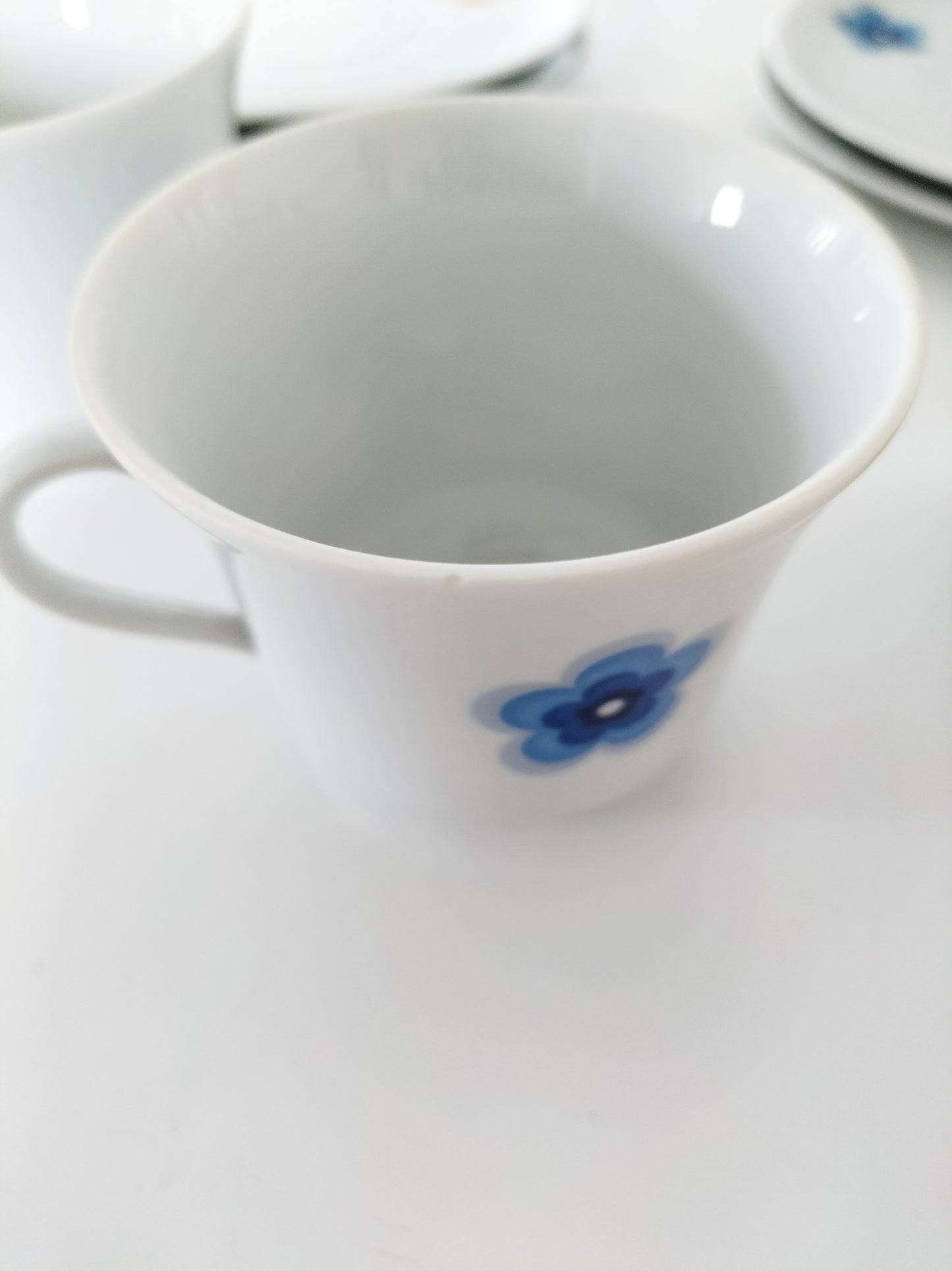 Duo de tasses à café et sous-tasses