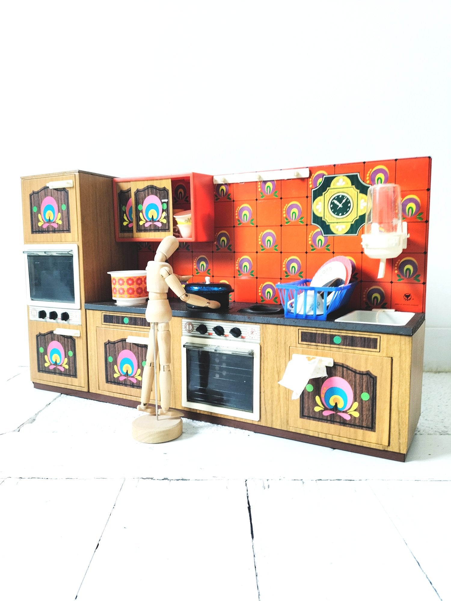 Ensemble de cuisine miniature Real Cooking : petite cuisinière et ustensiles de cuisine - France