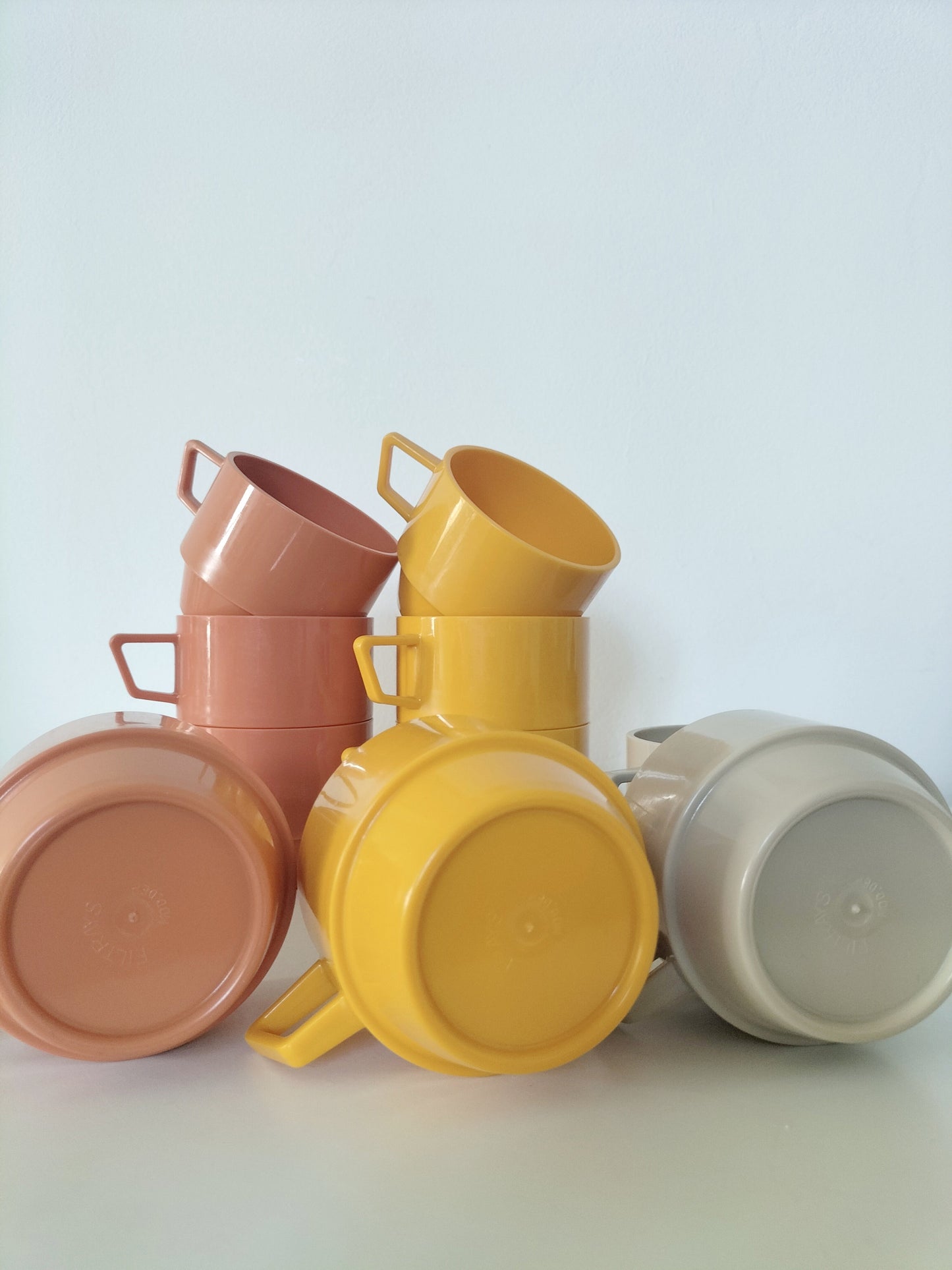 Duo de tasses en plastique