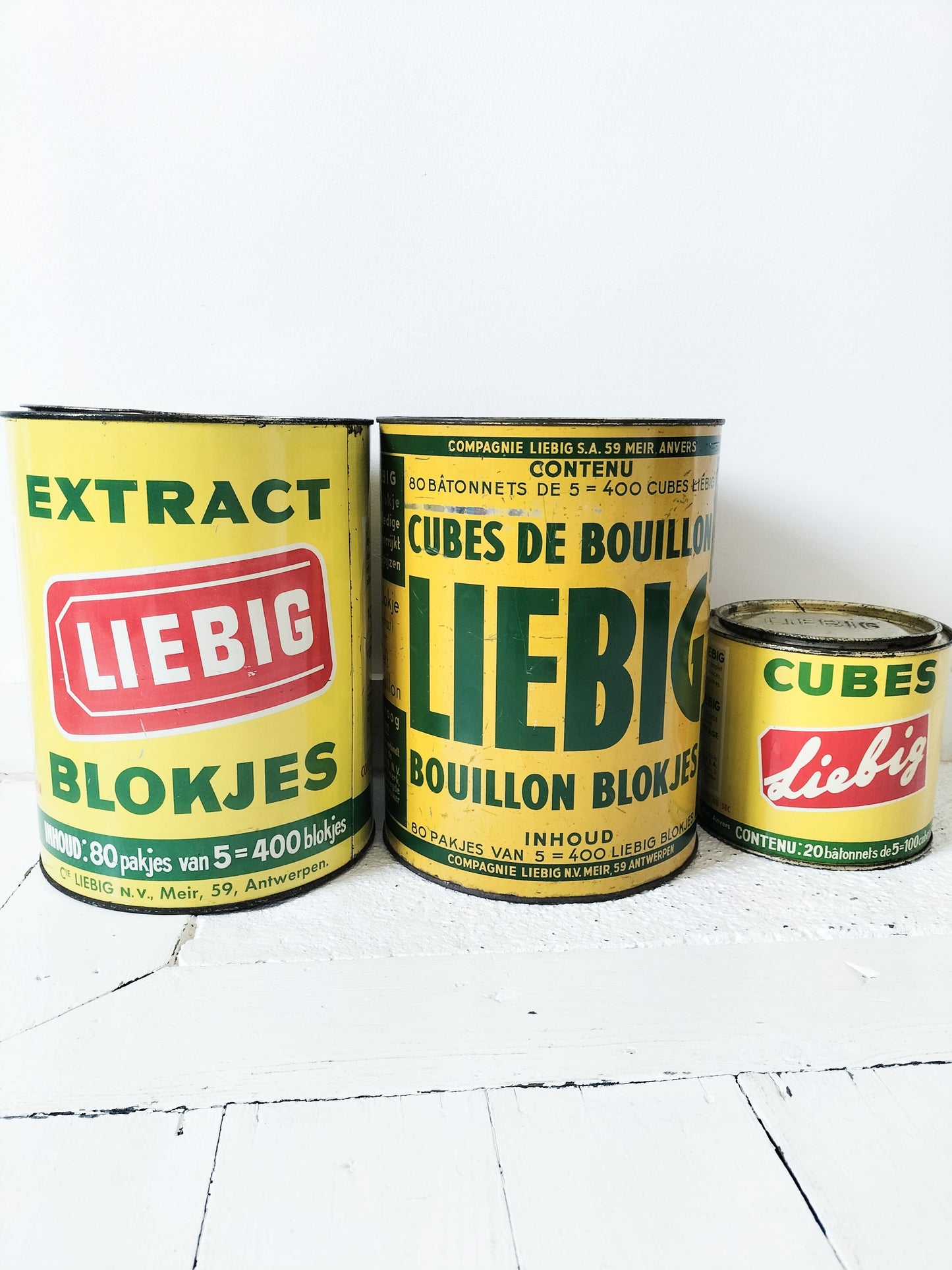 Ancienne boîte publicitaire Liebig au choix