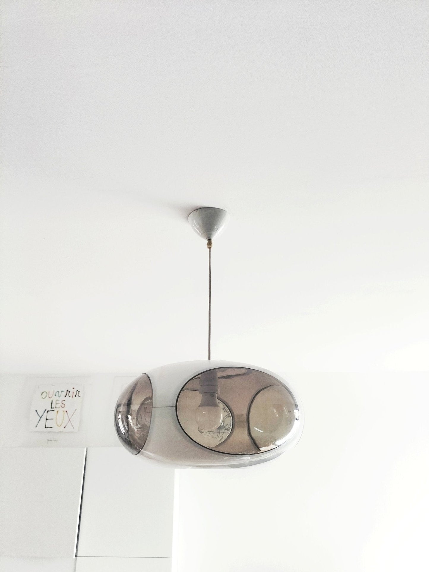 Lampe suspension UFO bug eye Massive