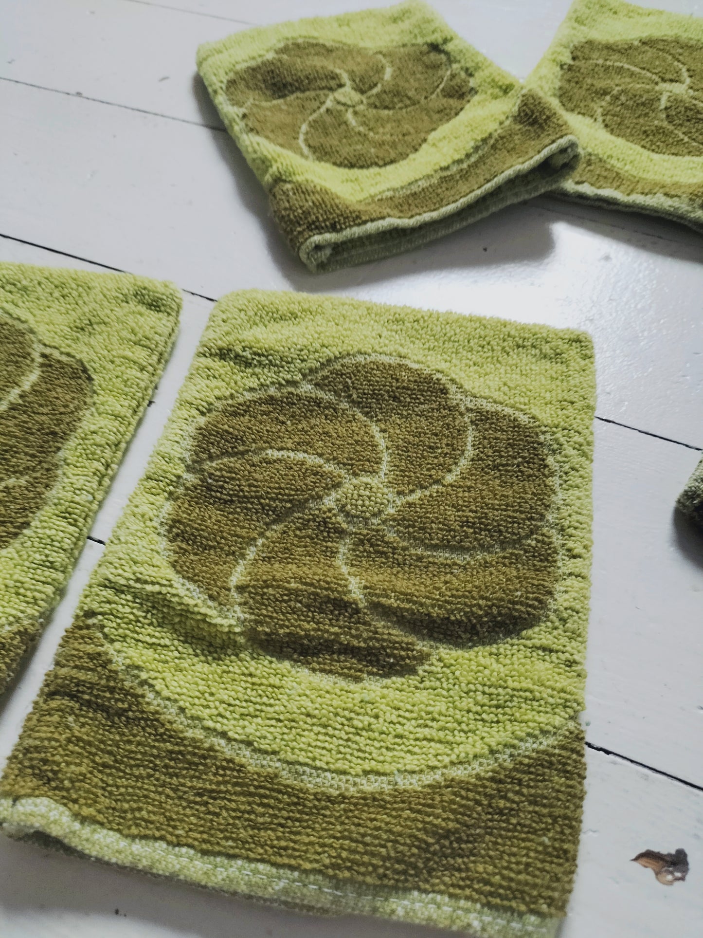 Duo de gants de toilette