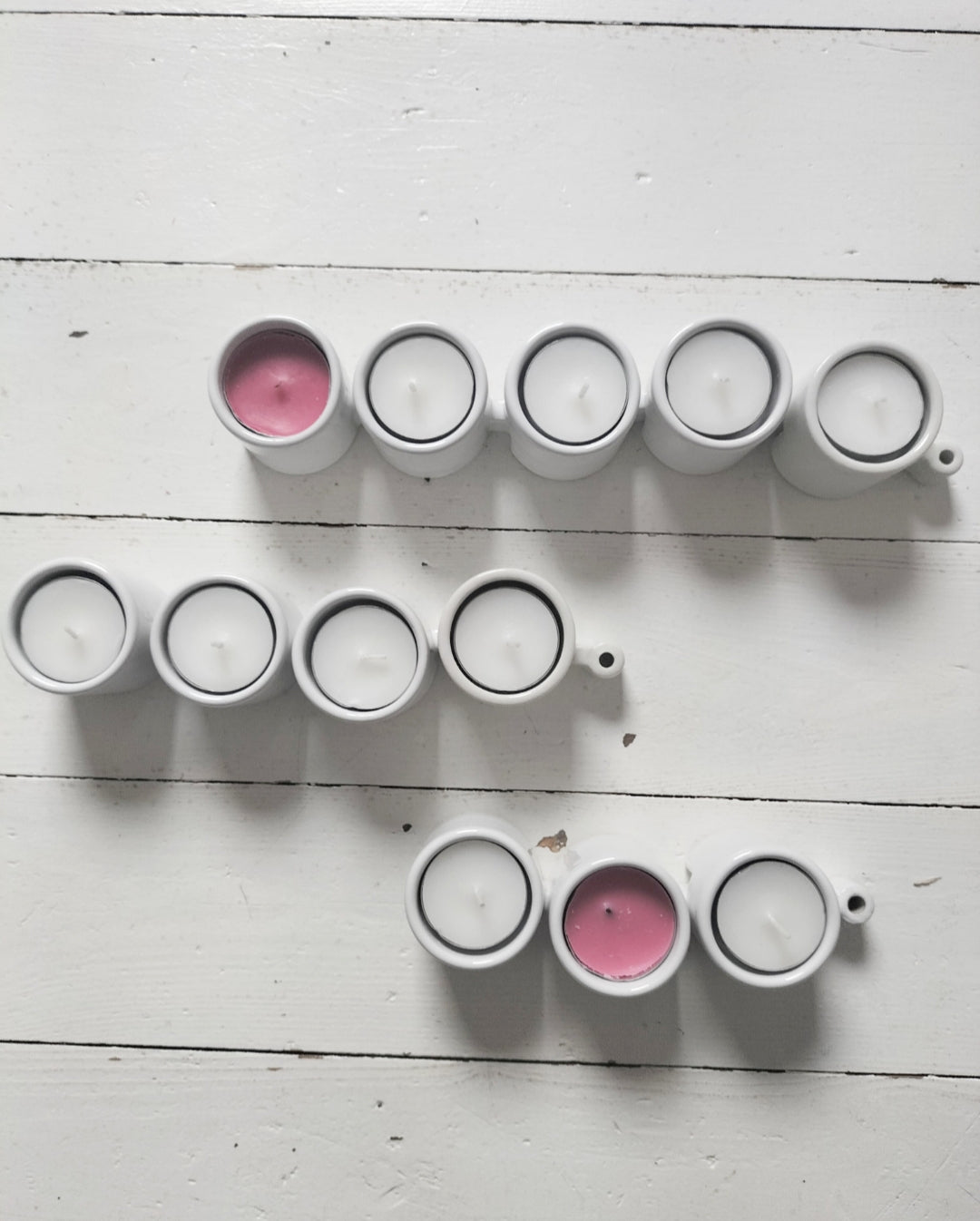 12 bougeoirs PS Varmeljushallare design Ehlen Johansson pour Ikea