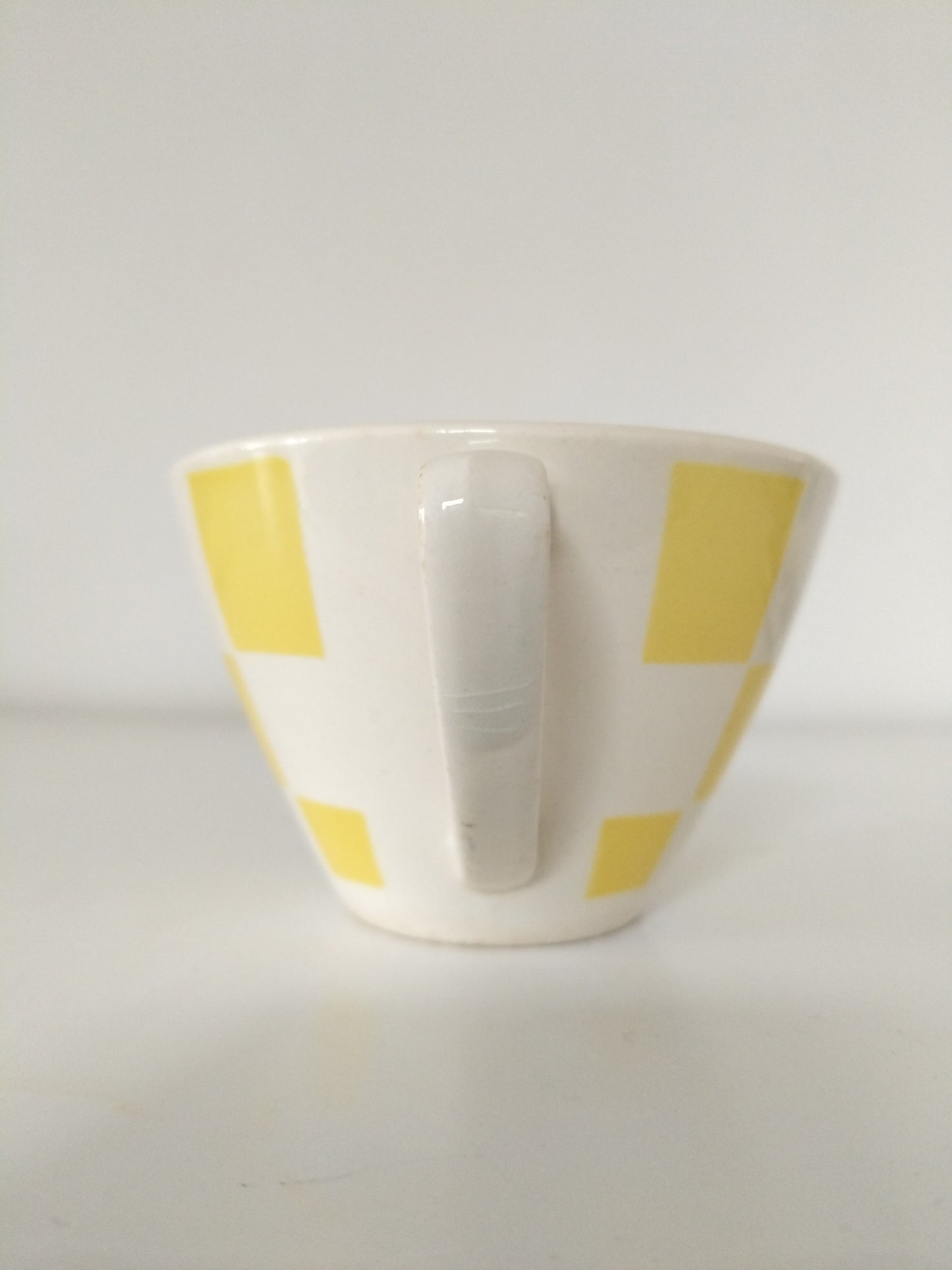 Ensemble tasse + soucoupe Boch La Louvière Damier au choix