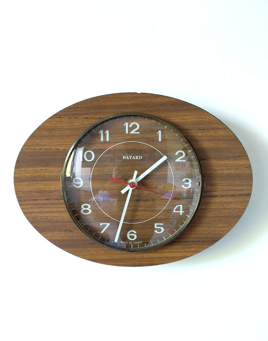 Horloge en formica Bayard France - cetaitmieuxavant