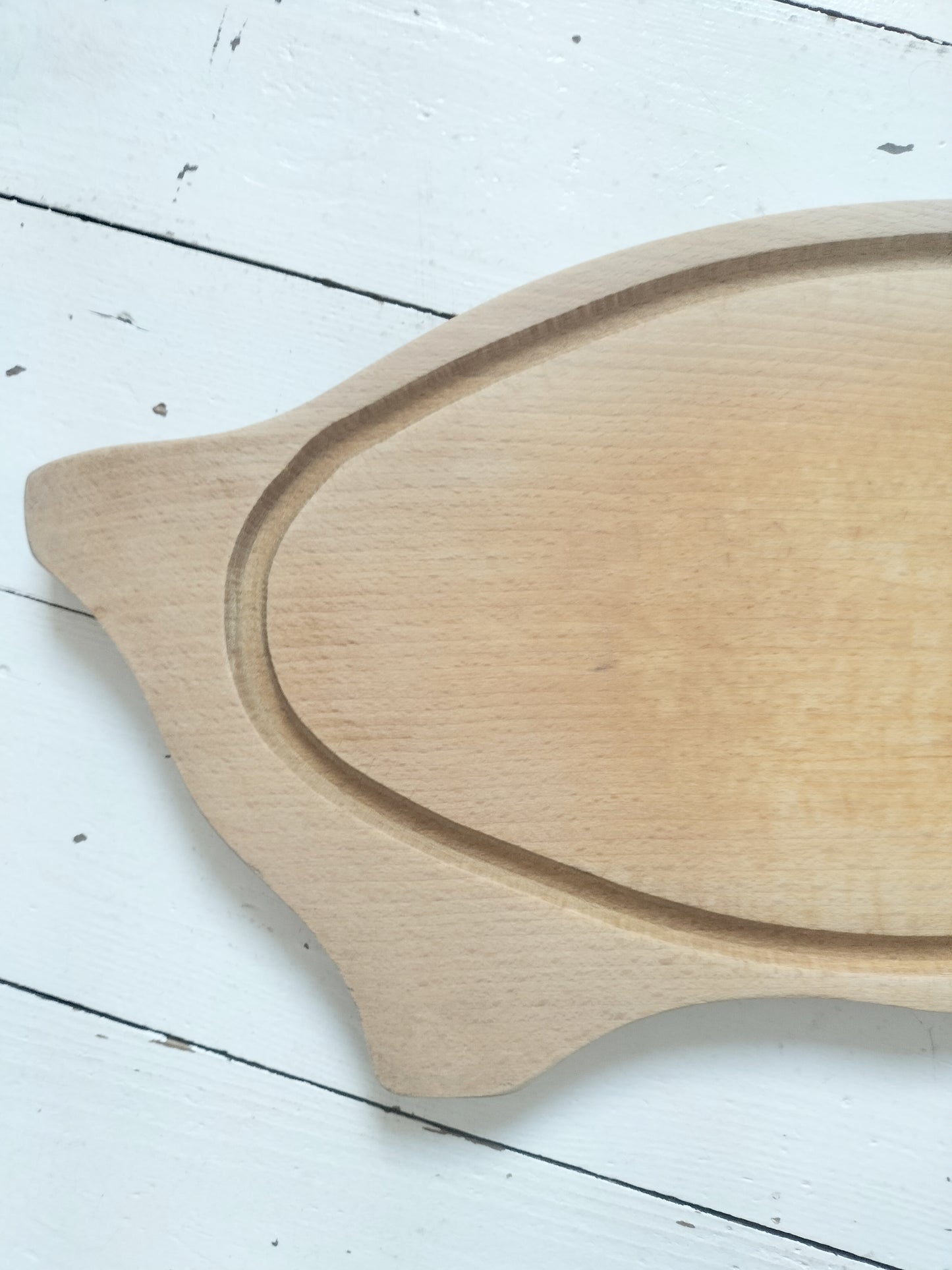 Ancienne grande planche à découper ou de service 🐖 en bois