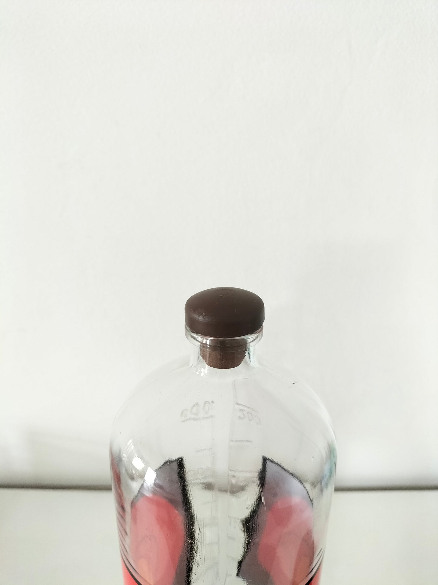 Set à whisky seventies : bouteille/ fontaine et 4 verres