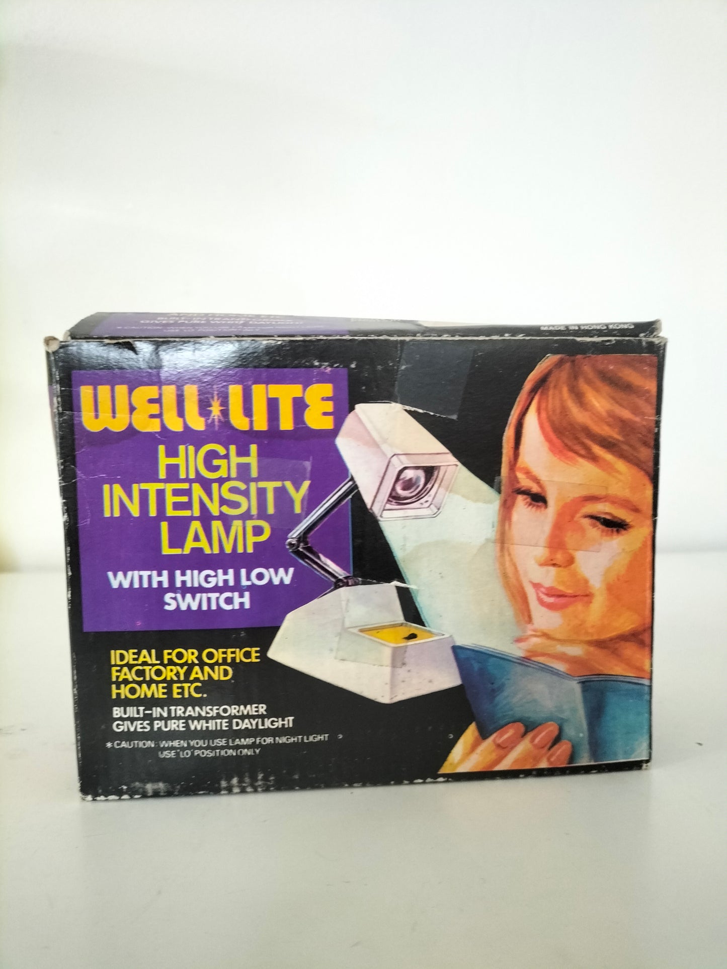 Lampe de table ou murale Well-Lite made in Hong-Kong