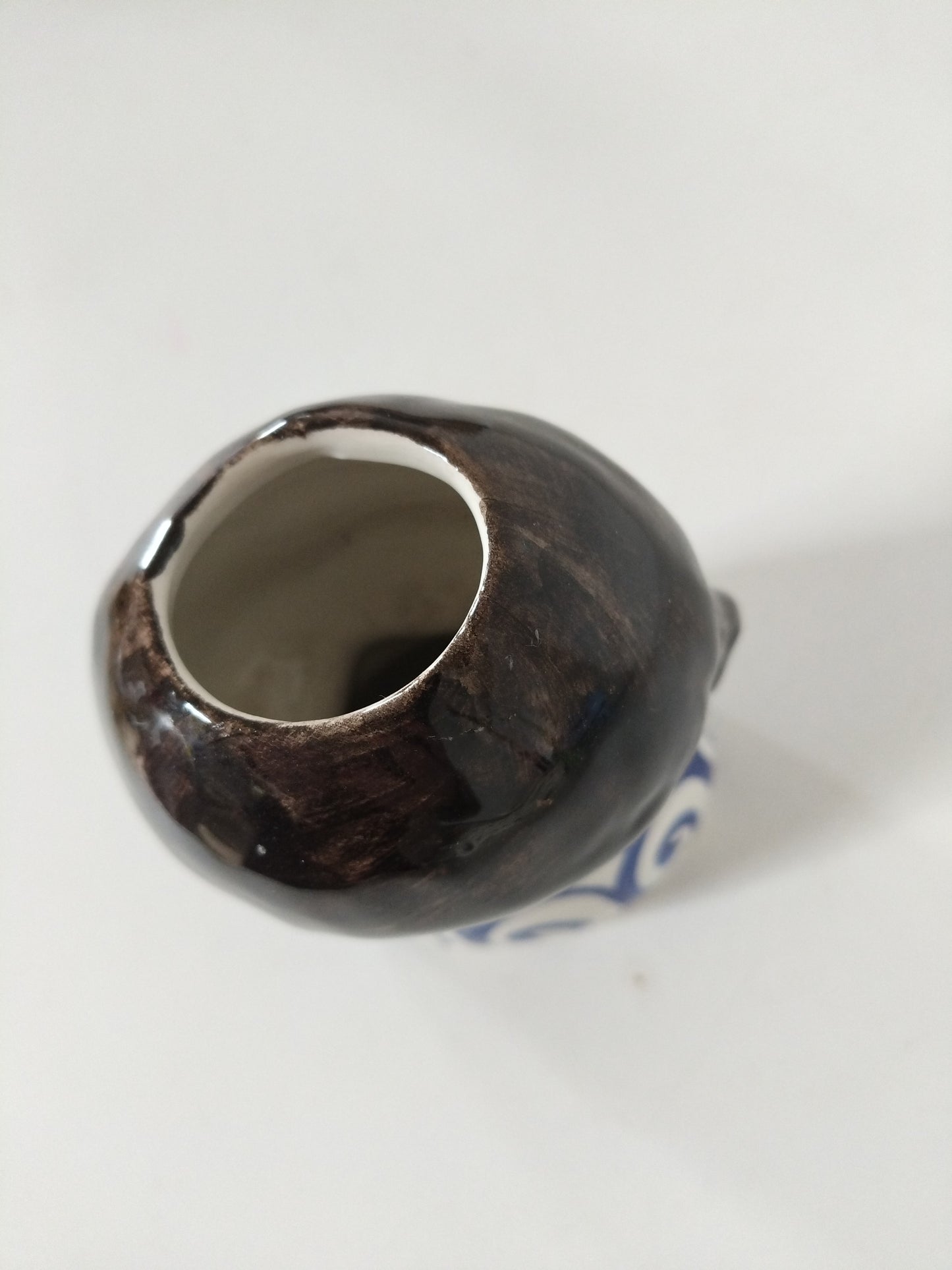 Petit vase fillette en céramique