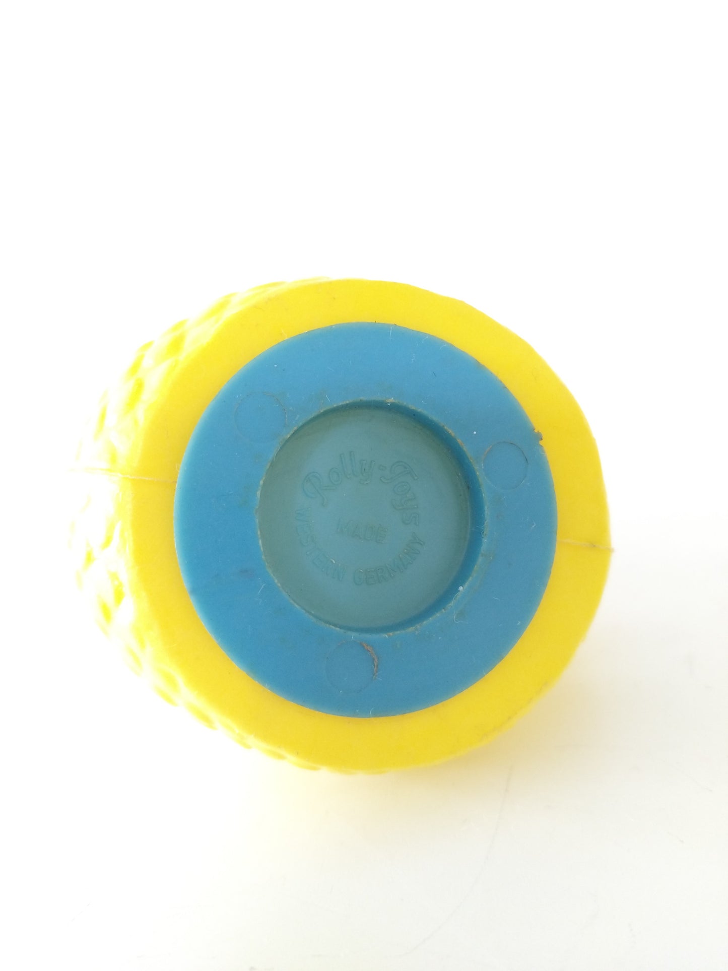 Déco de Pâques/ jouet de bain poule en plastique Rolly Toys West Germany - cetaitmieuxavant