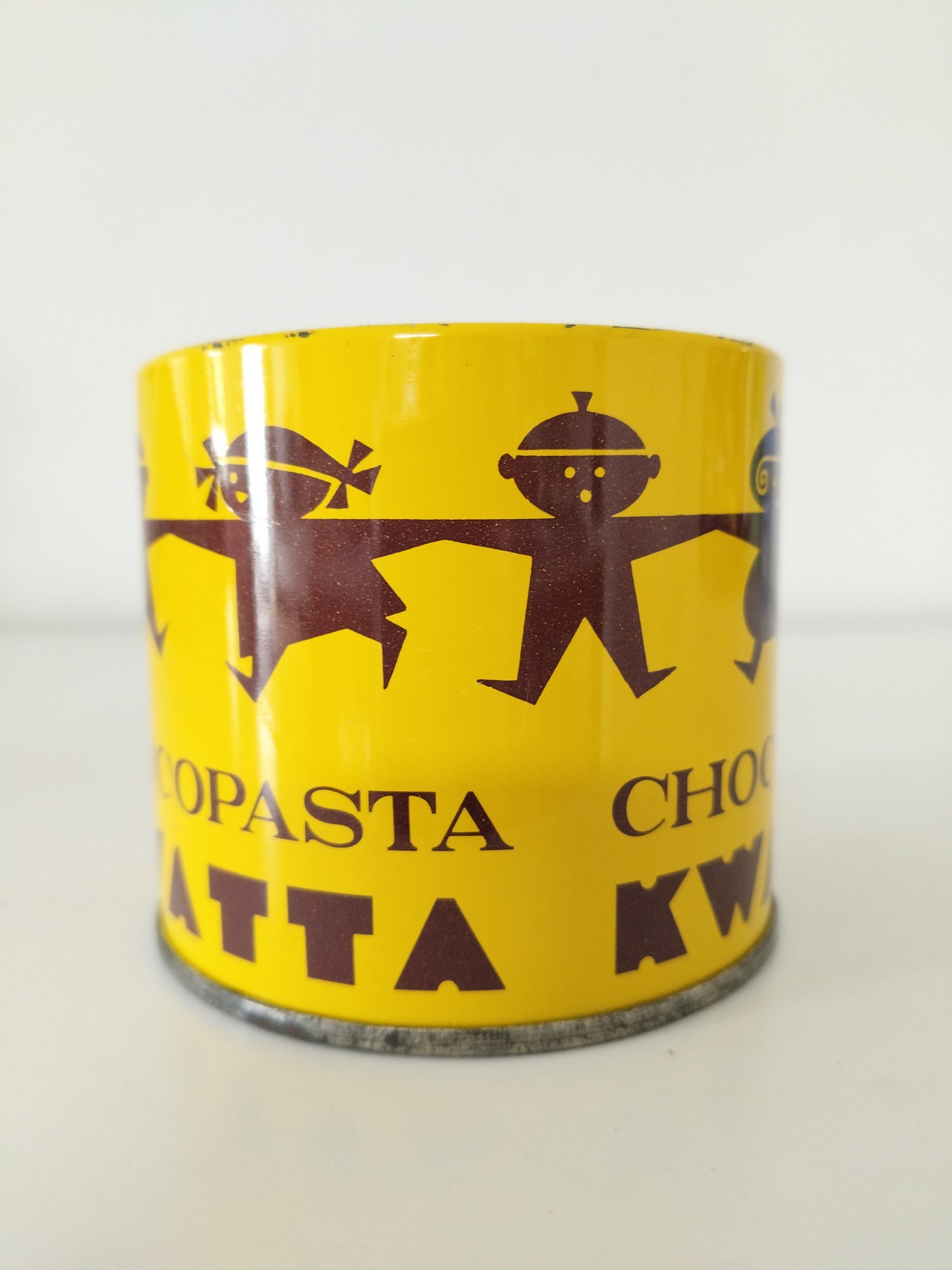 Ancienne petite boîte métallique publicitaire Kwatta
