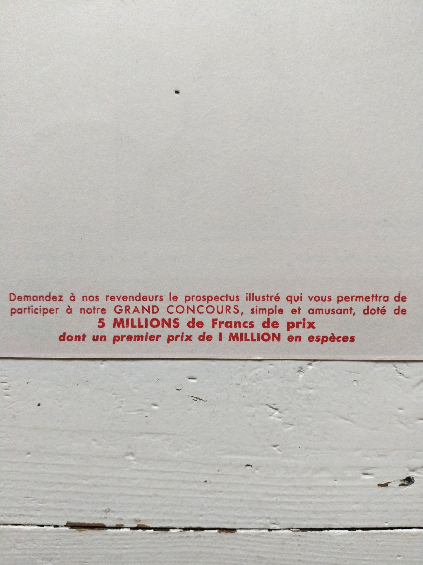 Ancien buvard publicitaire pile Mazda