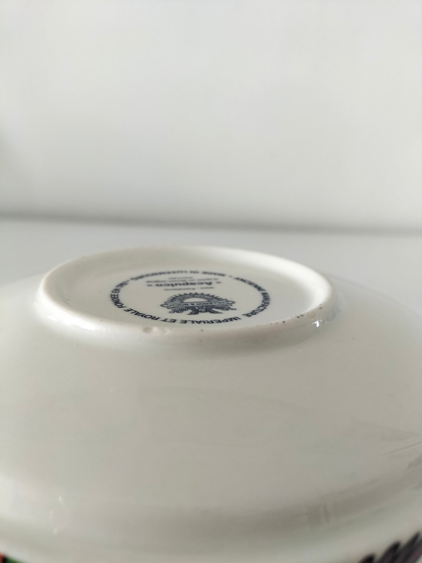 Bol à anses + soucoupe Villeroy et Boch Acapulco (à l'unité!)