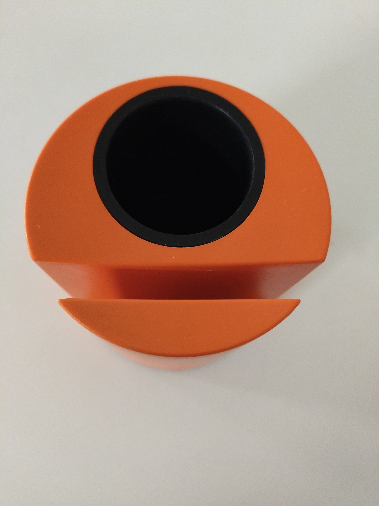 Organisateur de bureau en plastique orange