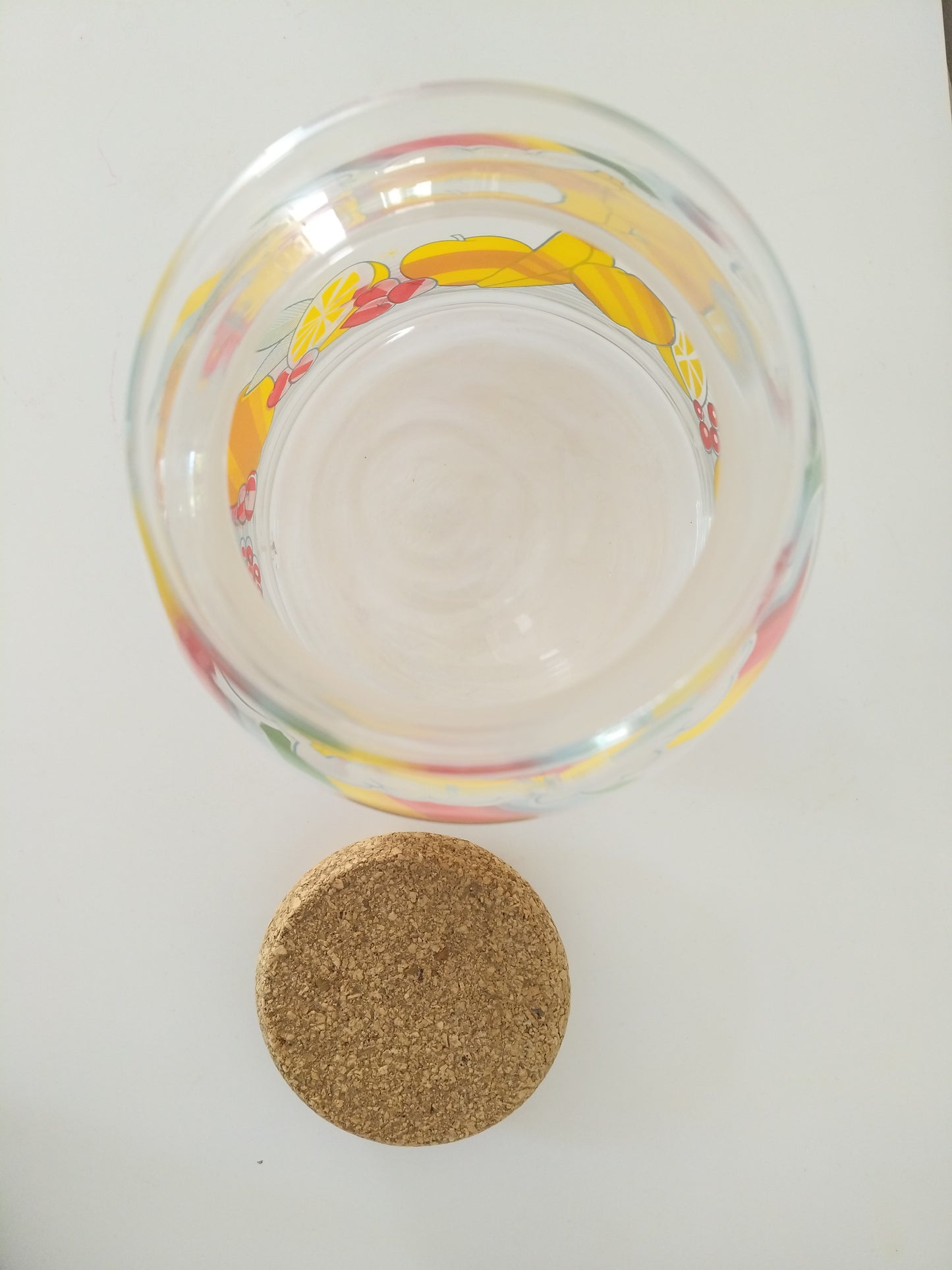 Très gros bocal en verre Cerve