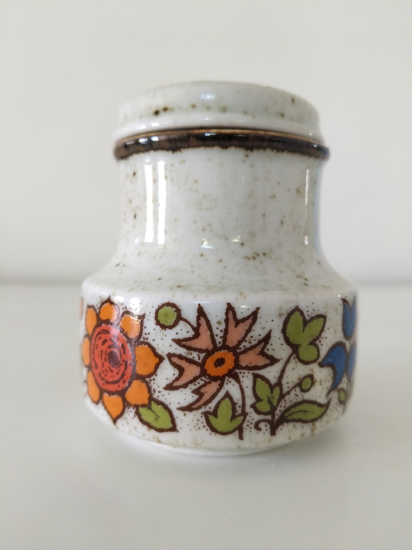 Ensemble sucrier et pot à lait en grès