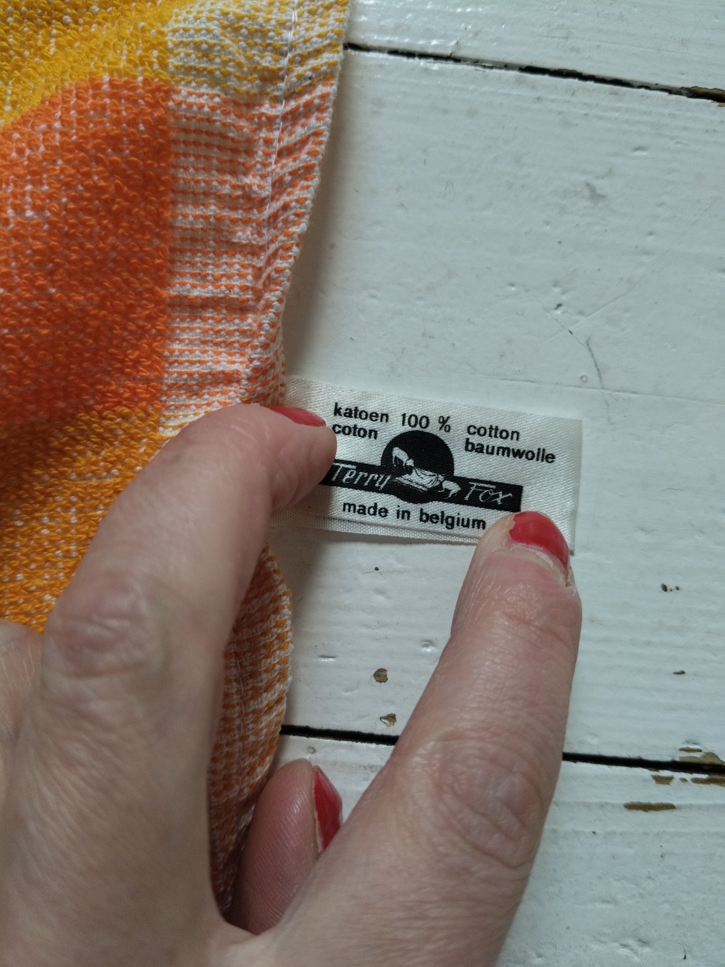 Serviette de toilette Terry Fox