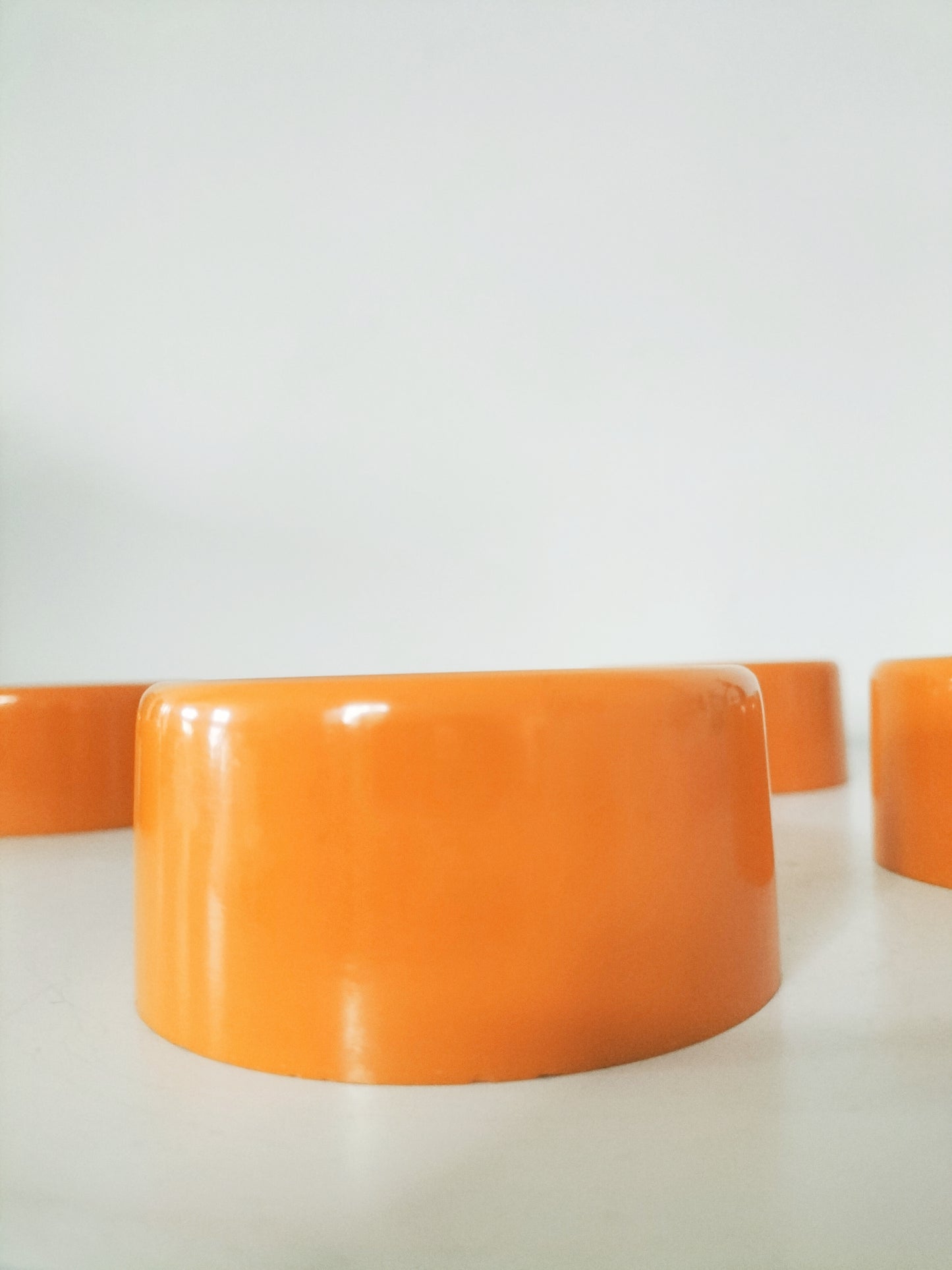 Ensemble de 5 bougeoirs empilables en plastique Glafey Germany