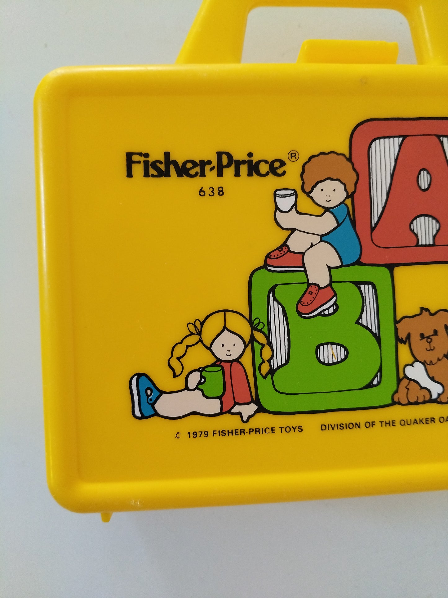 Boîte à lunch Fisher Price 1979