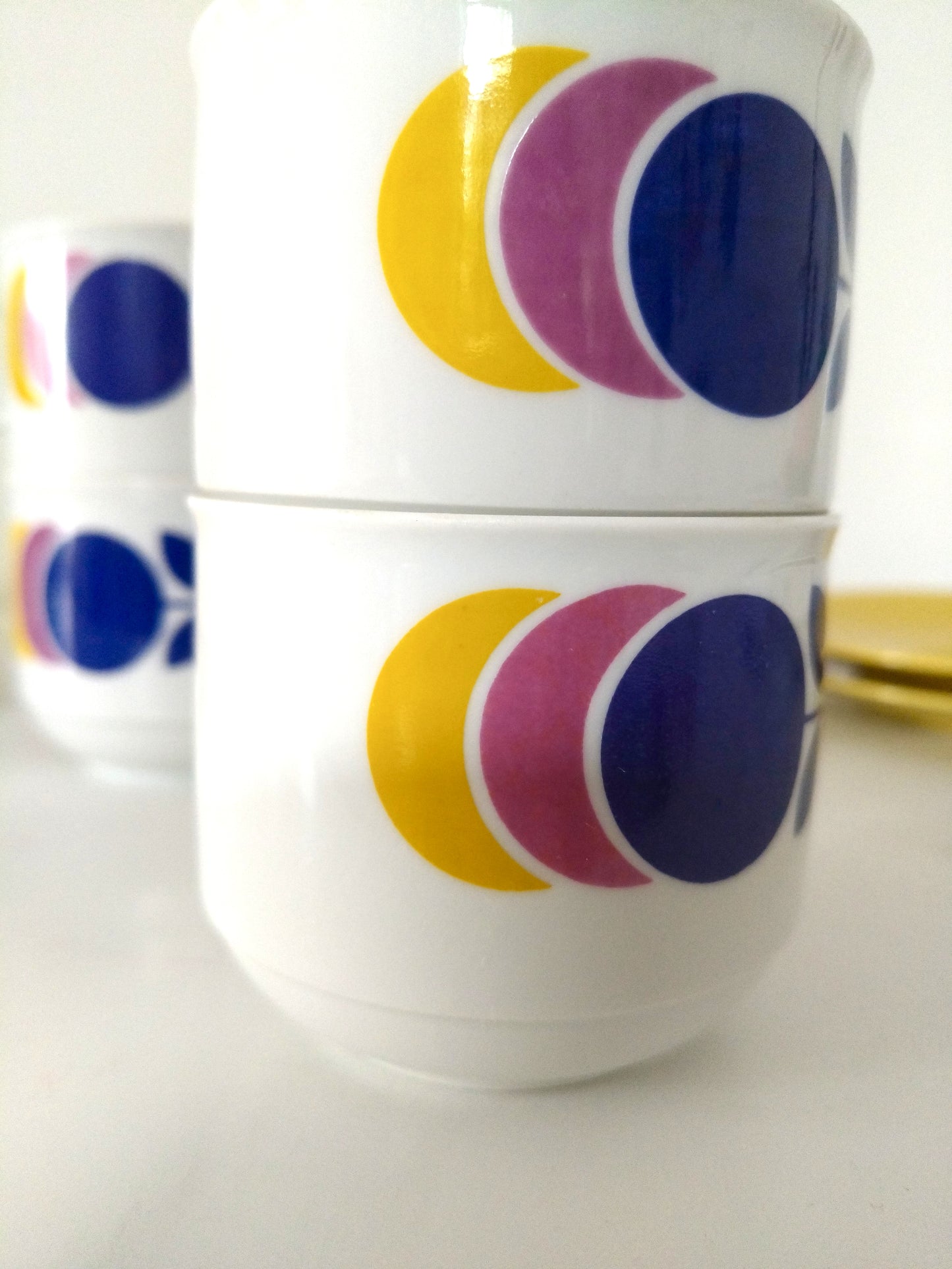 2 tasses + 2 soucoupes en porcelaine Seltmann Weiden Bavaria