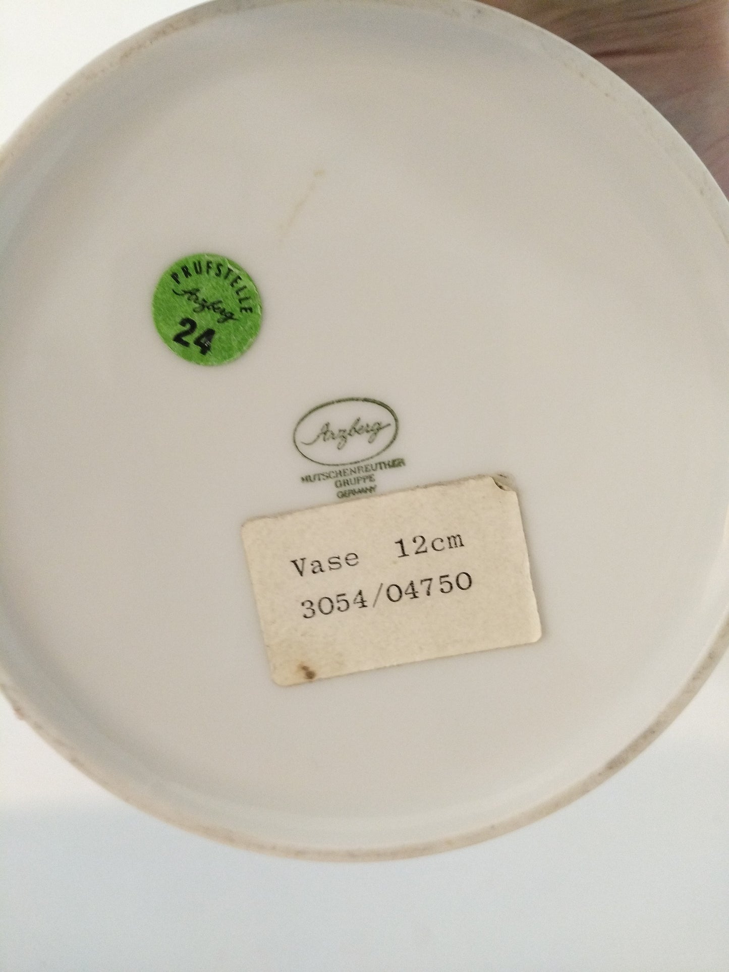 Cache-pot en porcelaine par Klaus Dombrowski pour Arzberg Germany