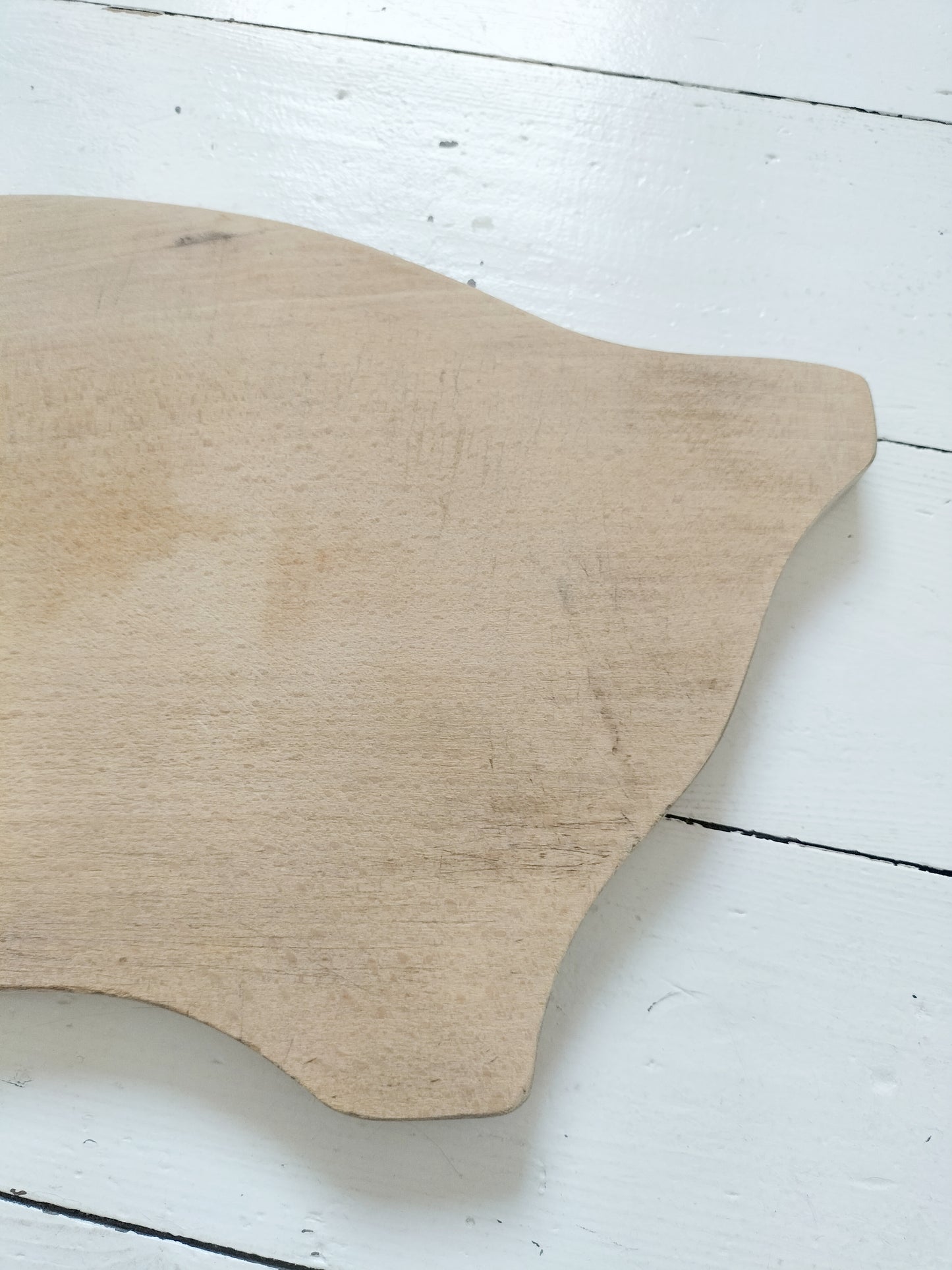 Ancienne grande planche à découper ou de service 🐖 en bois
