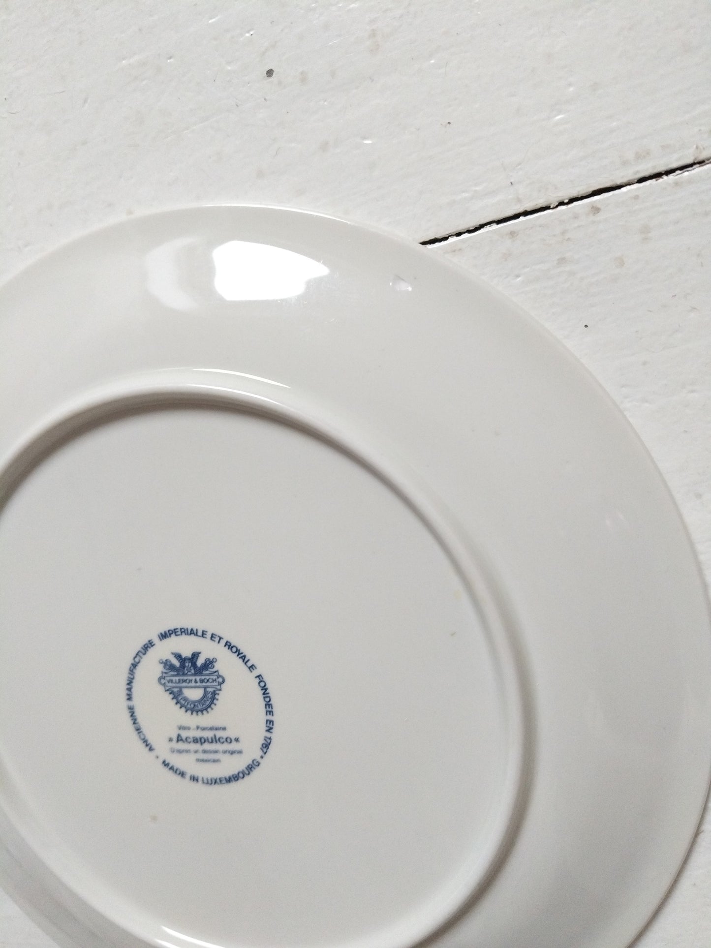 Assiette 20,5cm Villeroy et Boch Acapulco décor plein à l'unité - plusieurs pièces disponibles - cetaitmieuxavant