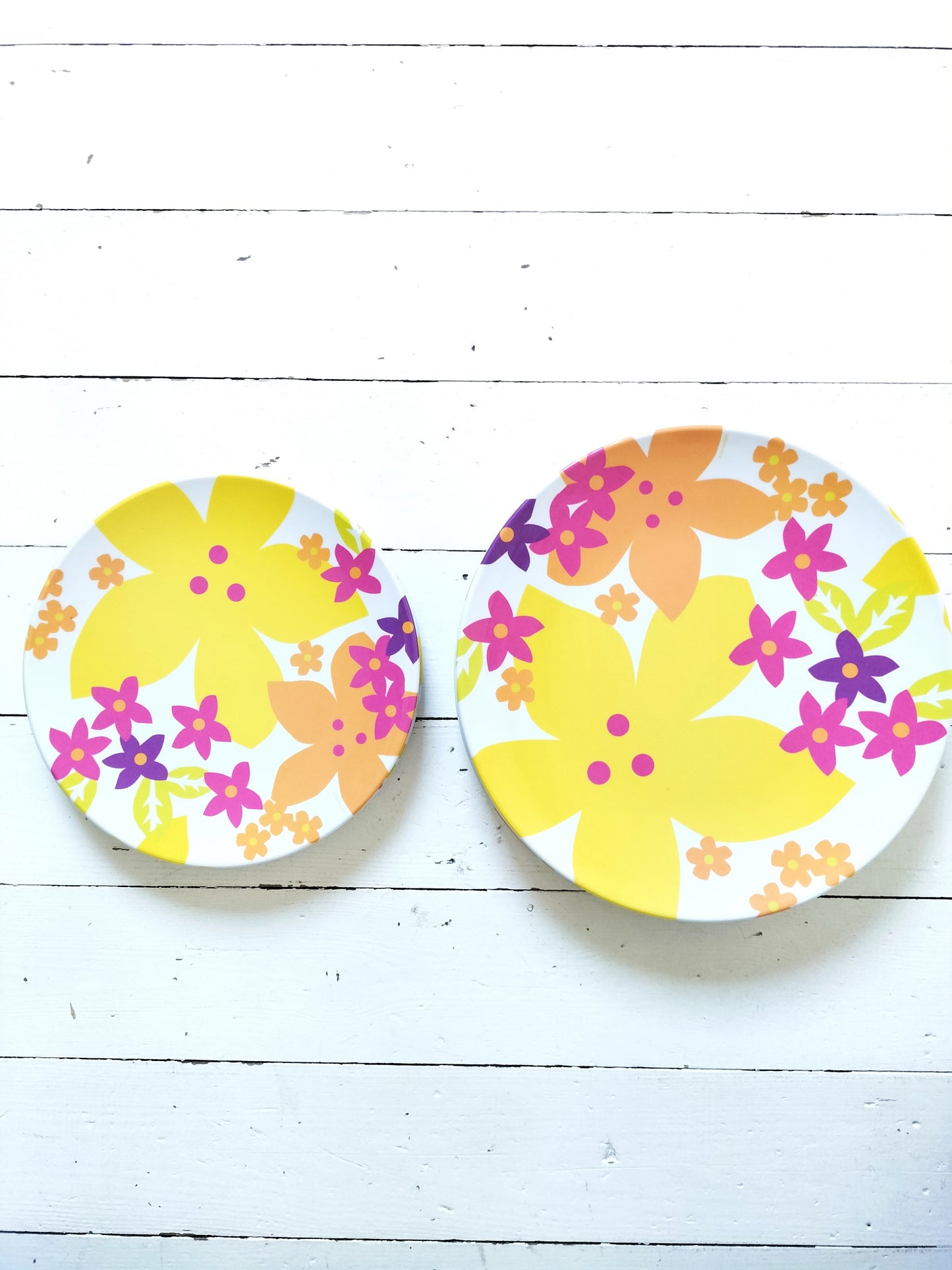 Ensemble de 7 assiettes en plastique Zak Designs
