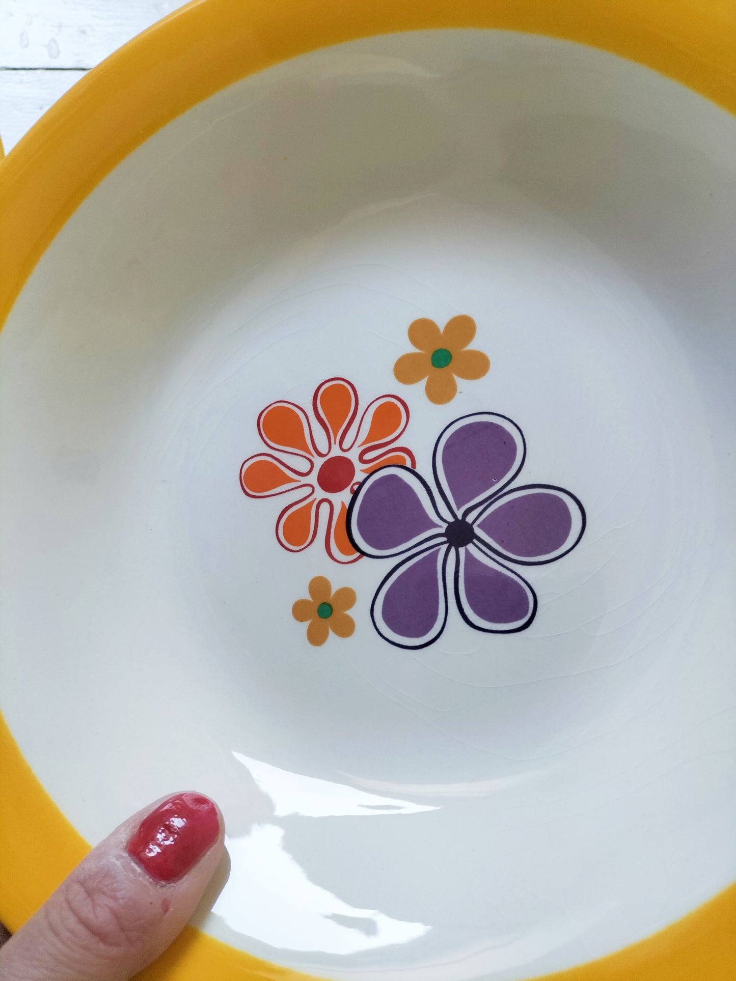 Ensemble de 6 assiettes creuses Pagnossin Italy