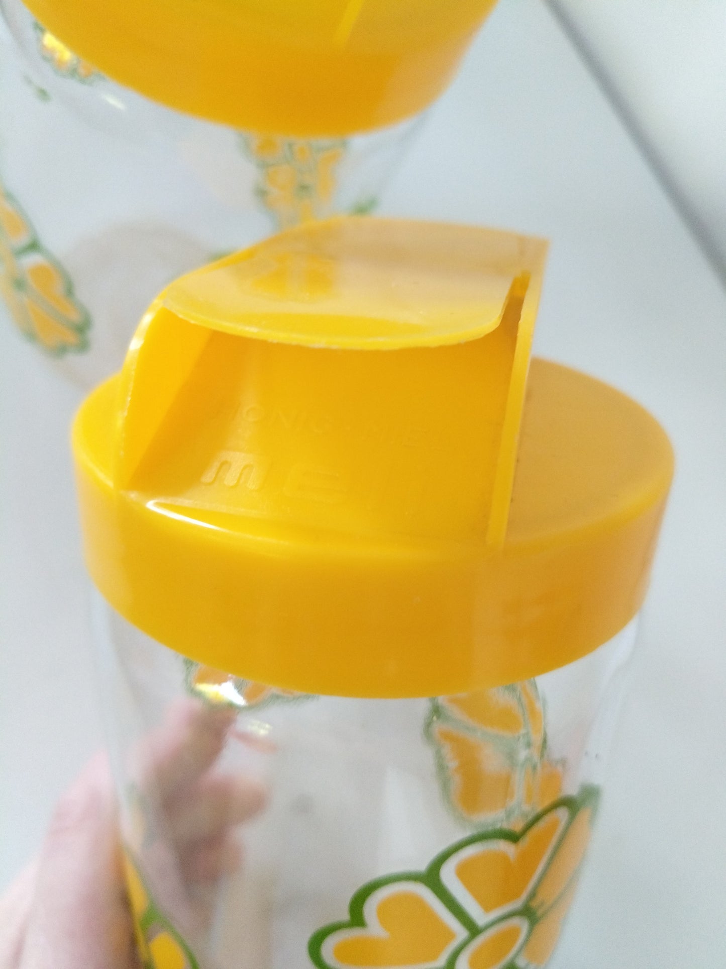 Pot/ bocal verseur en verre Meli à l'unité