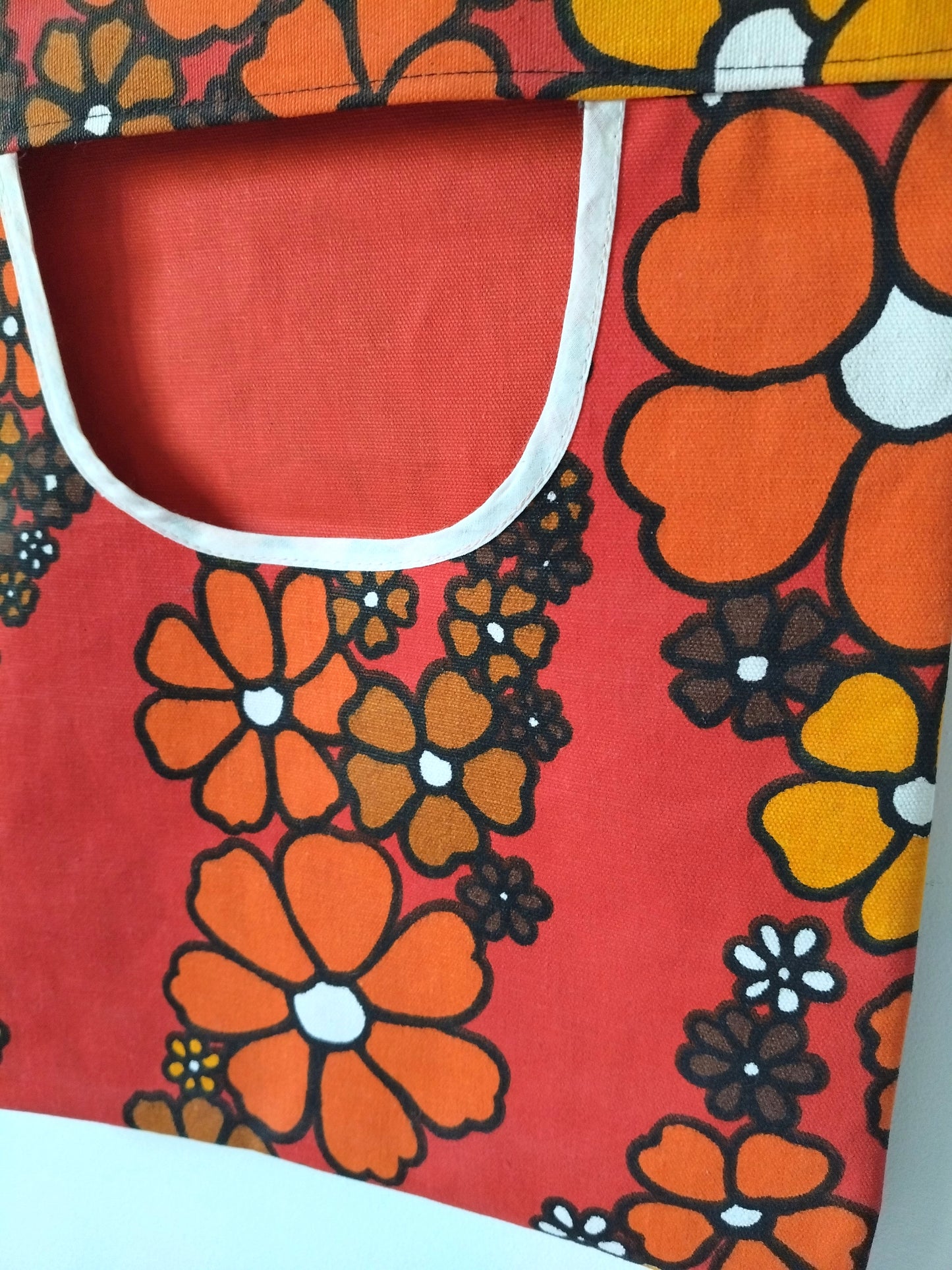 Sac/ pochette à pinces à linge à suspendre en tissu